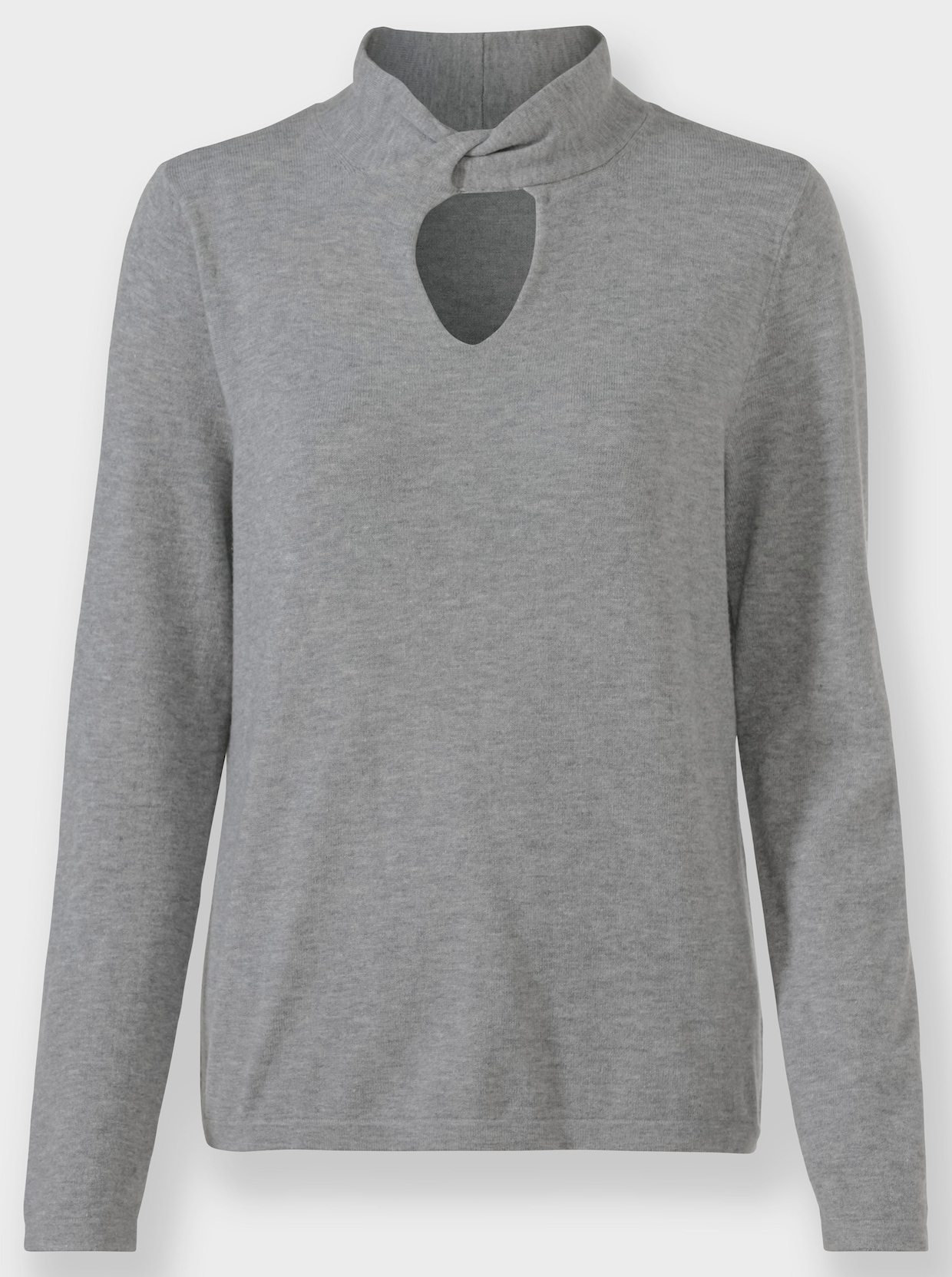 heine Pullover - grau-meliert