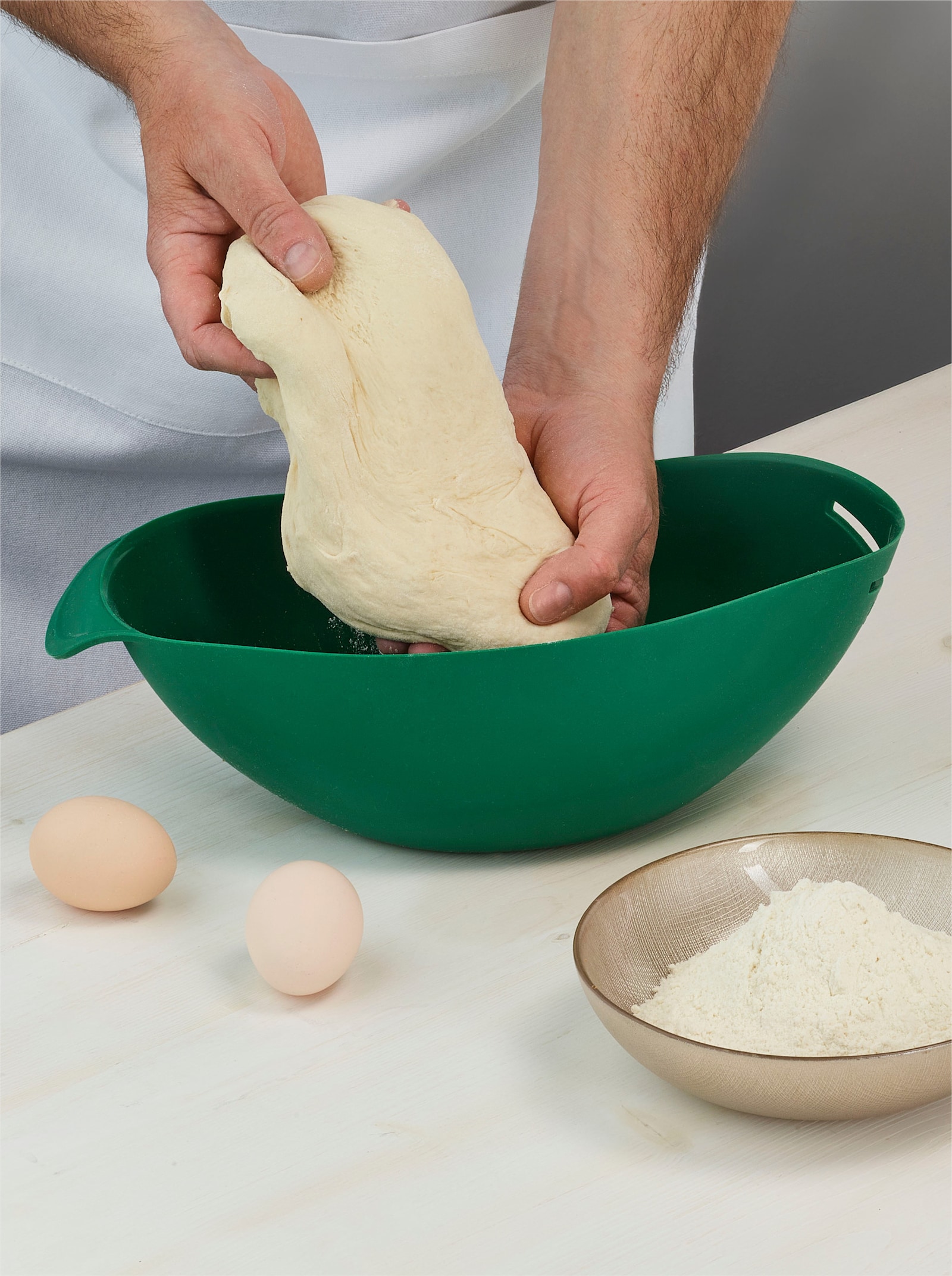 3-tlg. Brotset - grün