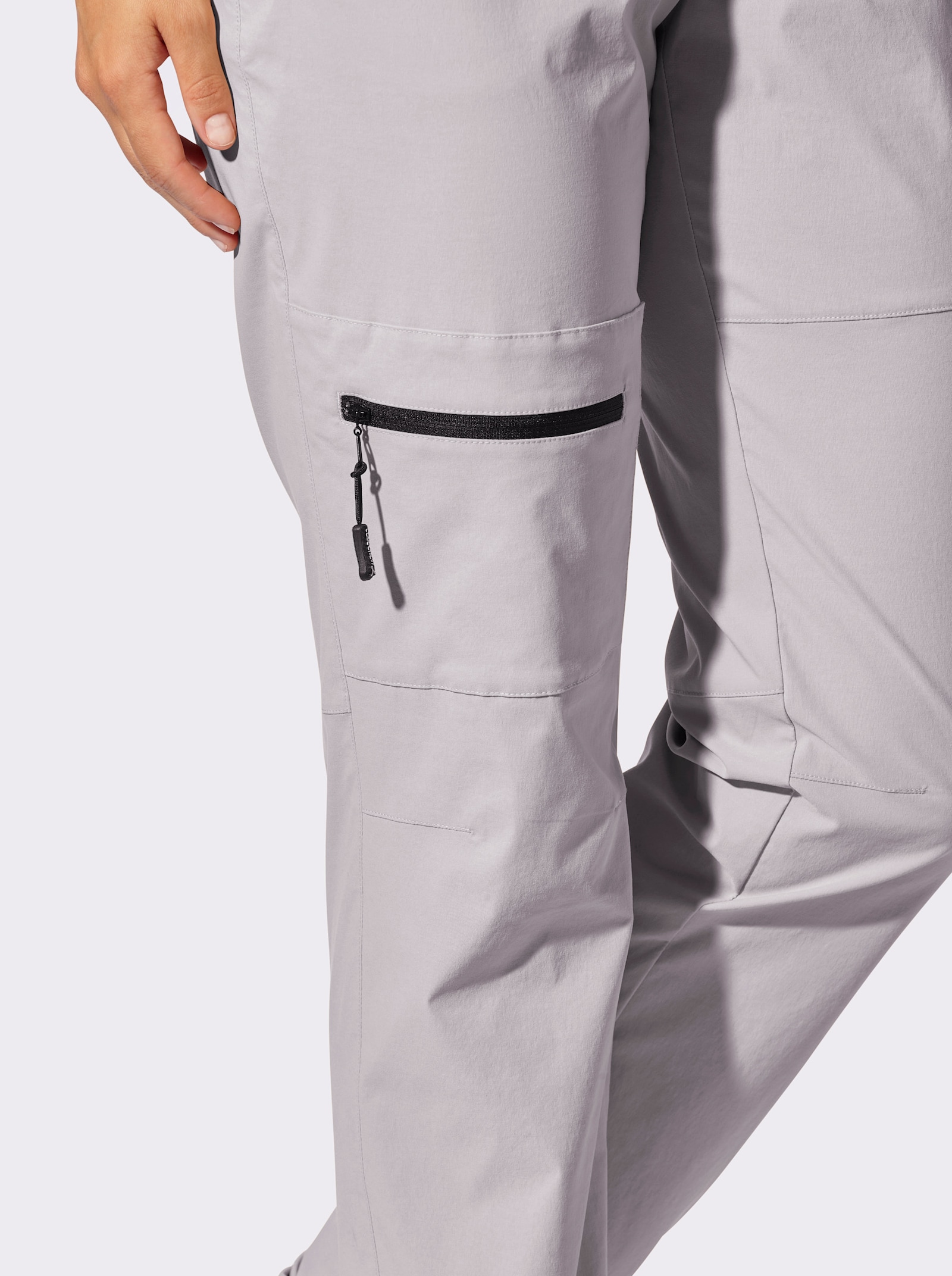 Funktionshose in Stretch-Qualität - steingrau