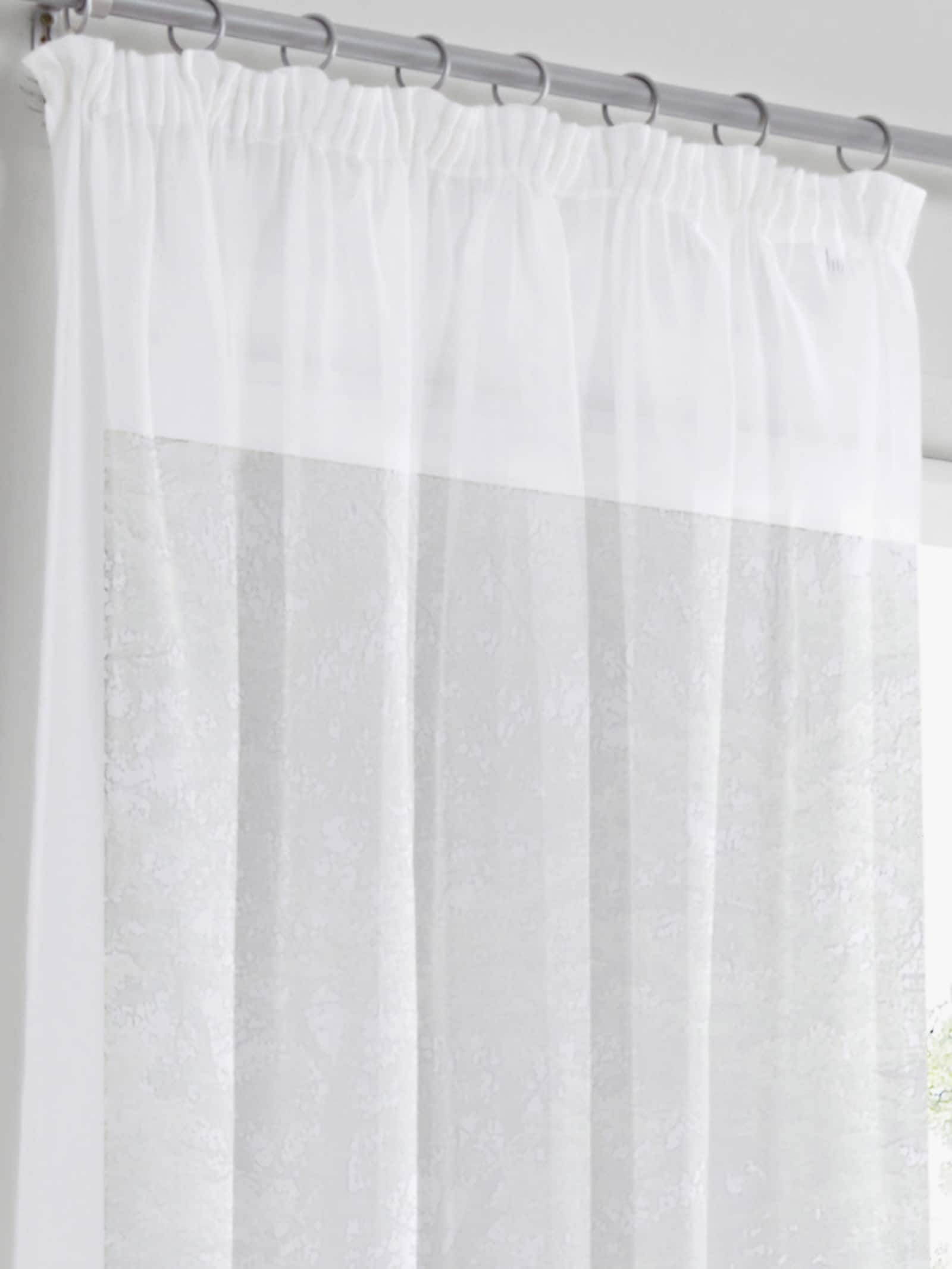 heine home Decoratieve vitrage - wit