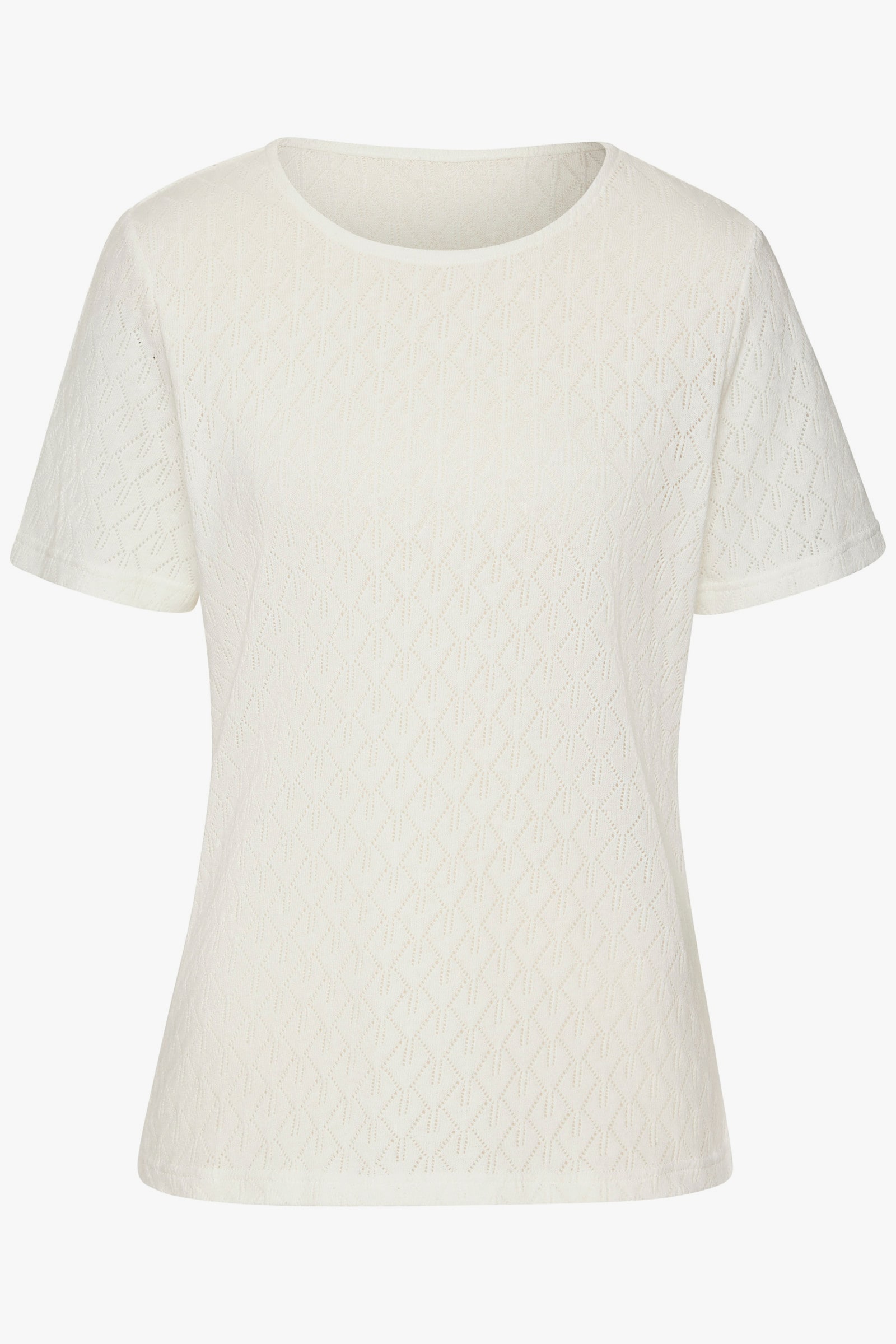 Vivance Kurzarmshirt - creme