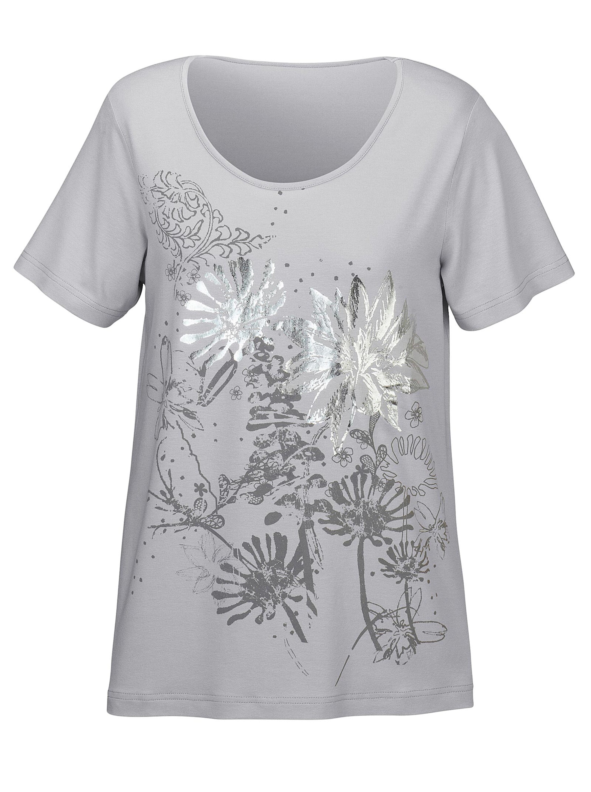 Shirt - grau-bedruckt