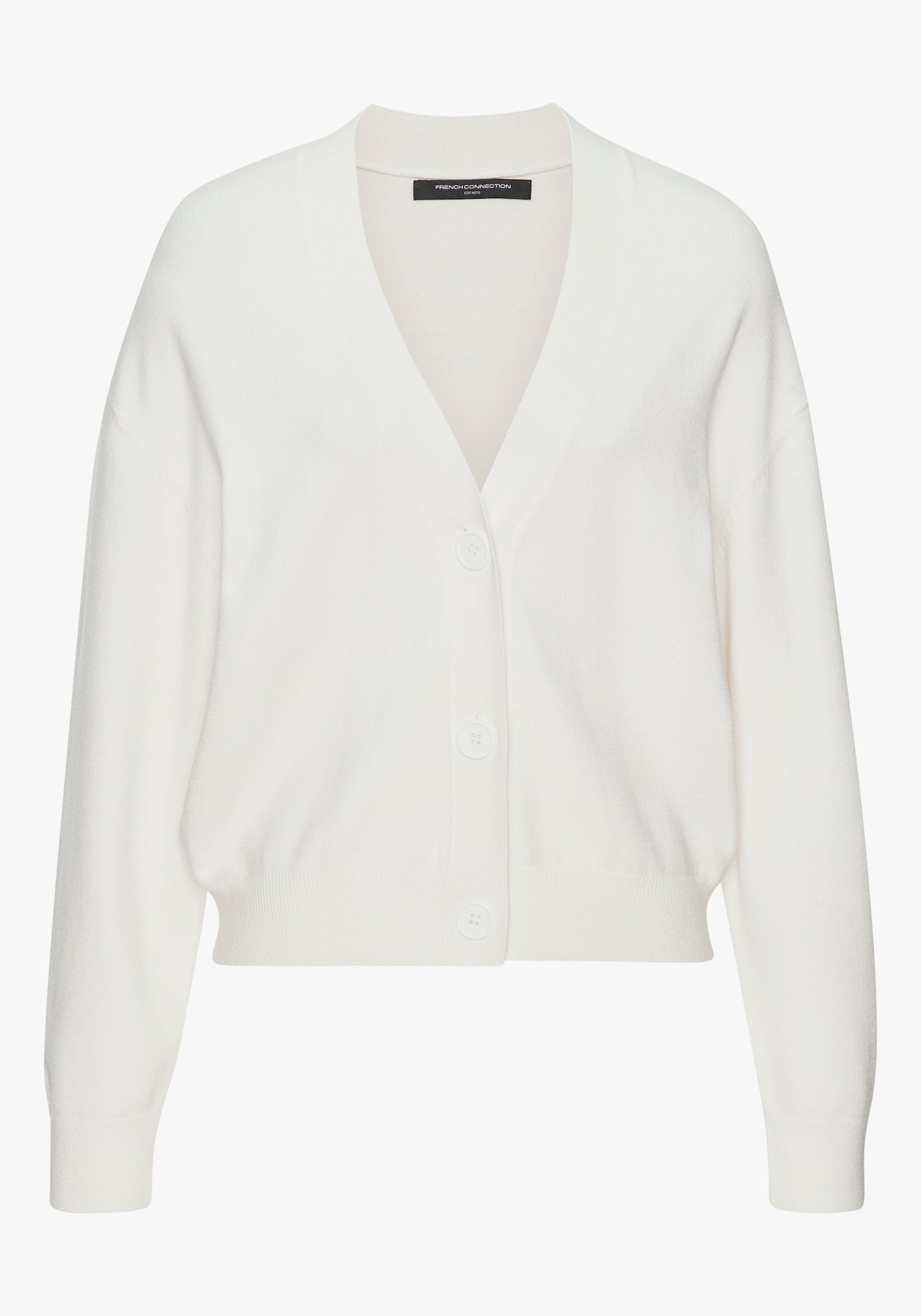 French Connection Sweater - weiss