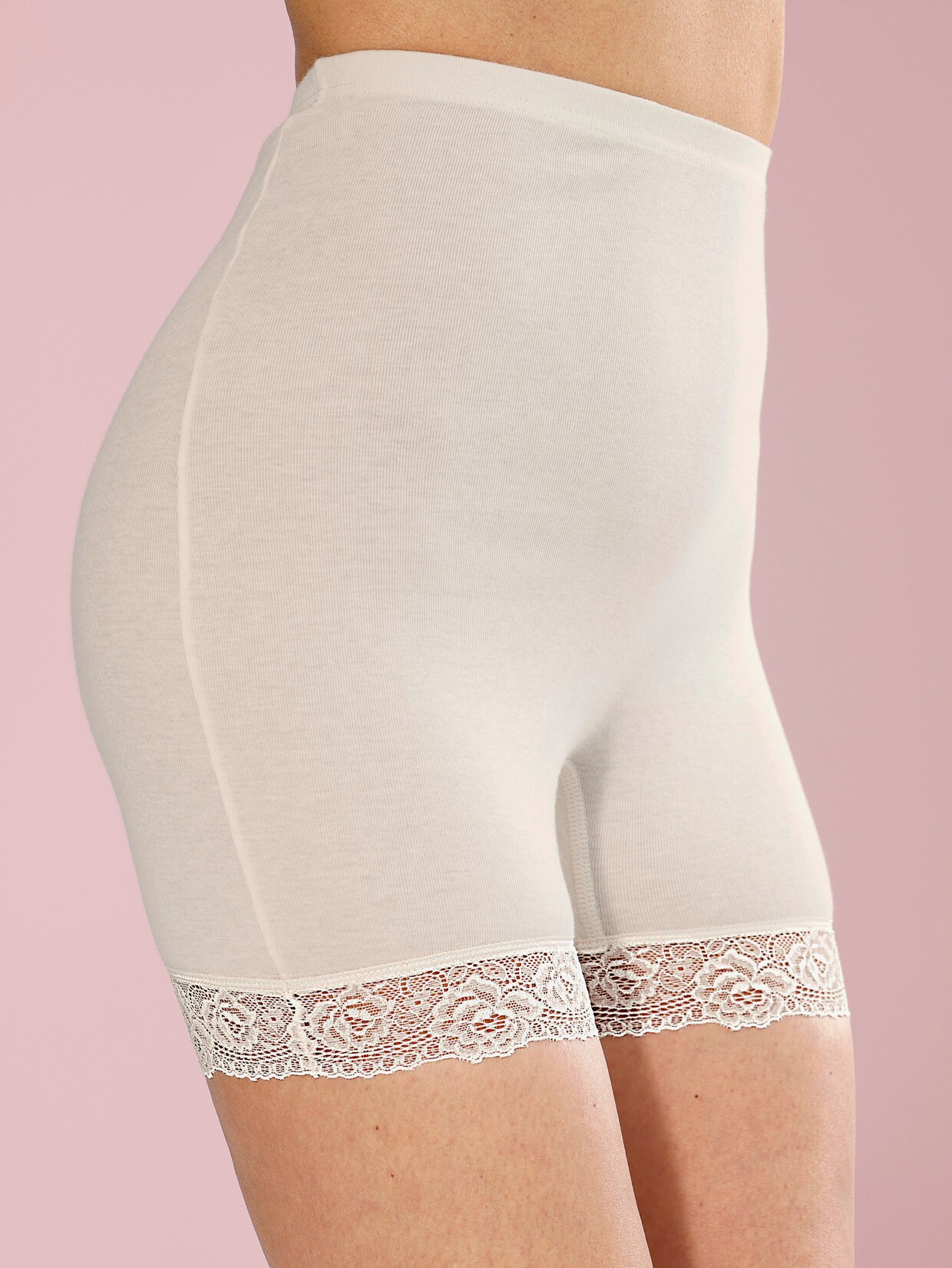 wäschepur Slip met lange pijpjes - champagne
