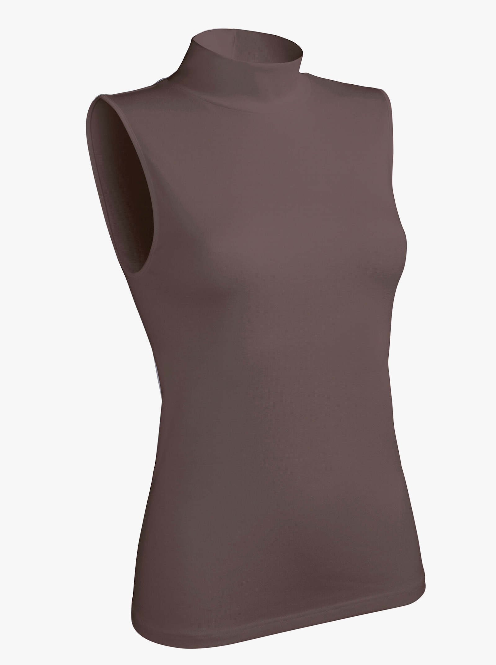 Speidel Elegant linne med ståkrage - mullvad