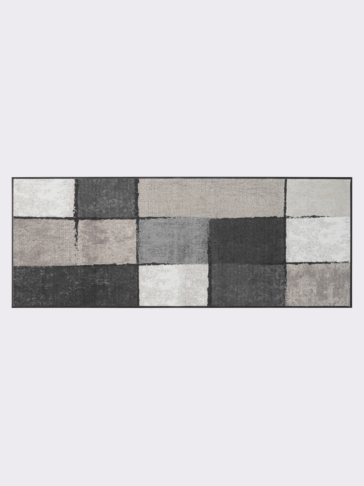Salonloewe Voetmat - grijs gedessineerd