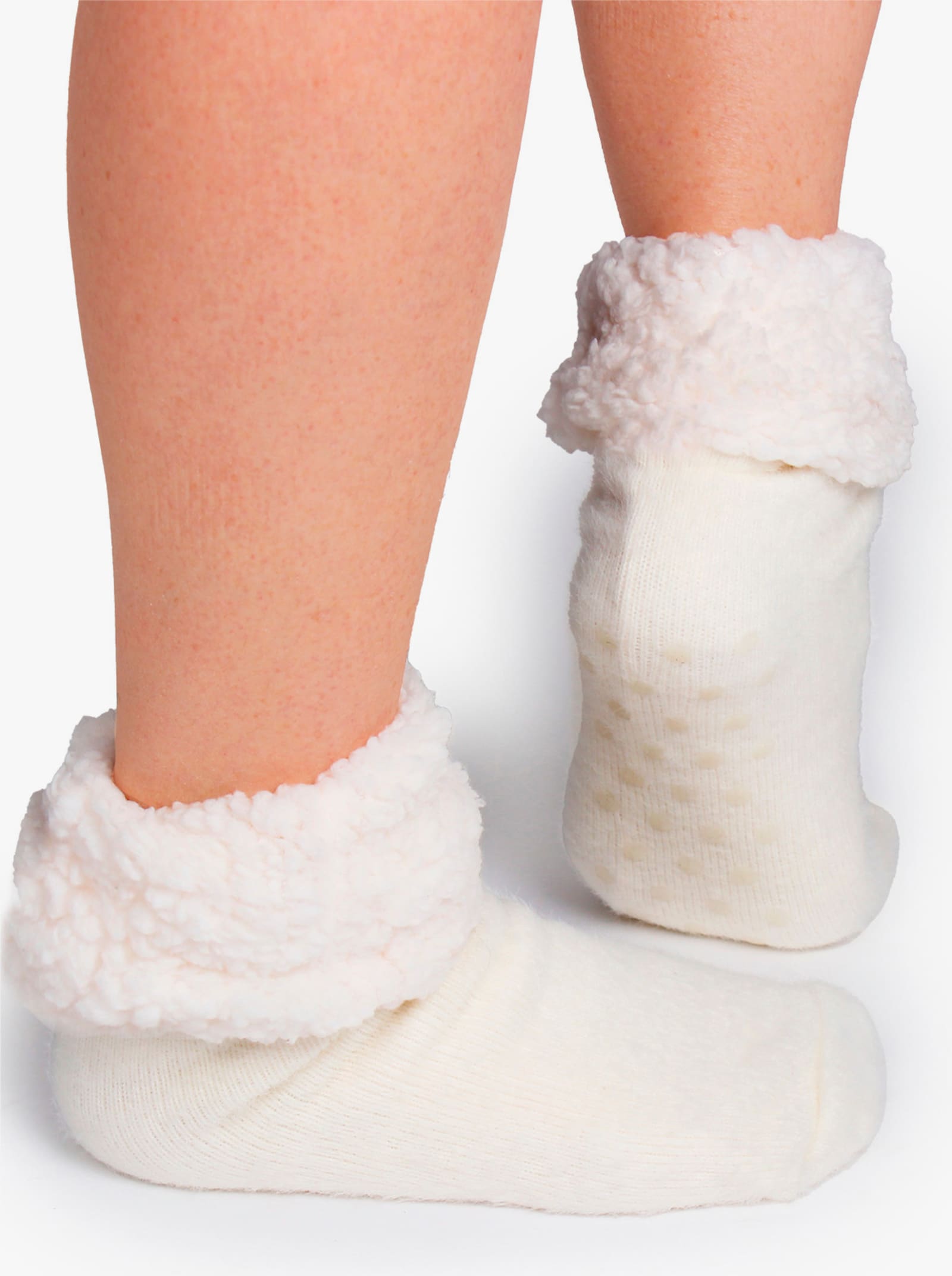 Bettsocken - weiß