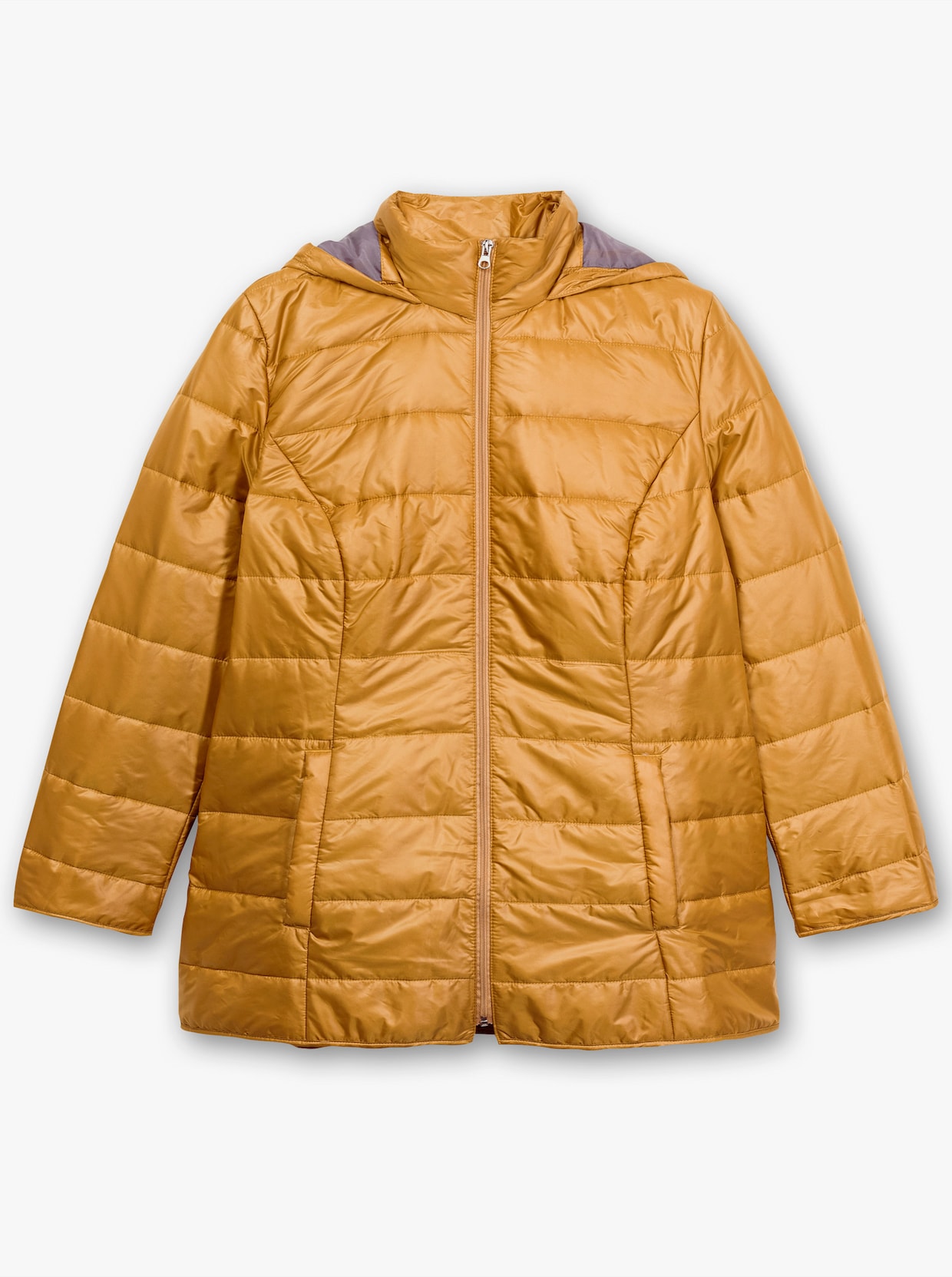 Steppjacke - senfgelb