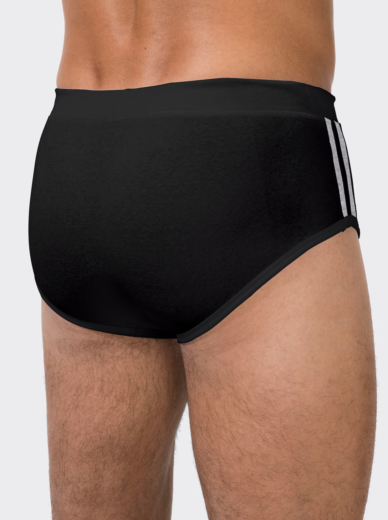 wäschepur men Slip - schwarz