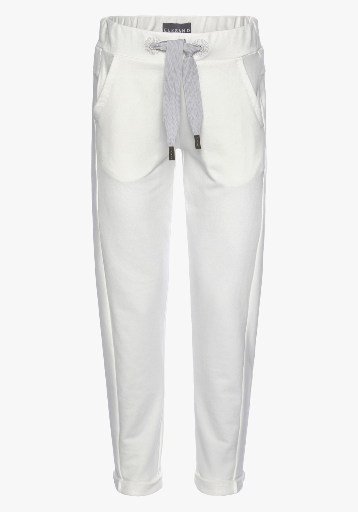 Elbsand Pantalon molletonné - blanc