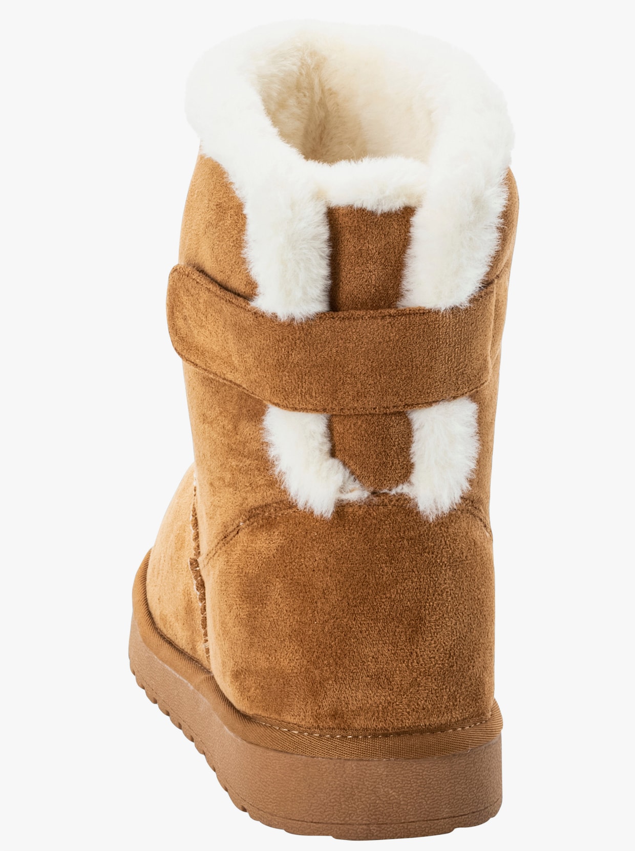 sheego Stiefelette - camelfarben