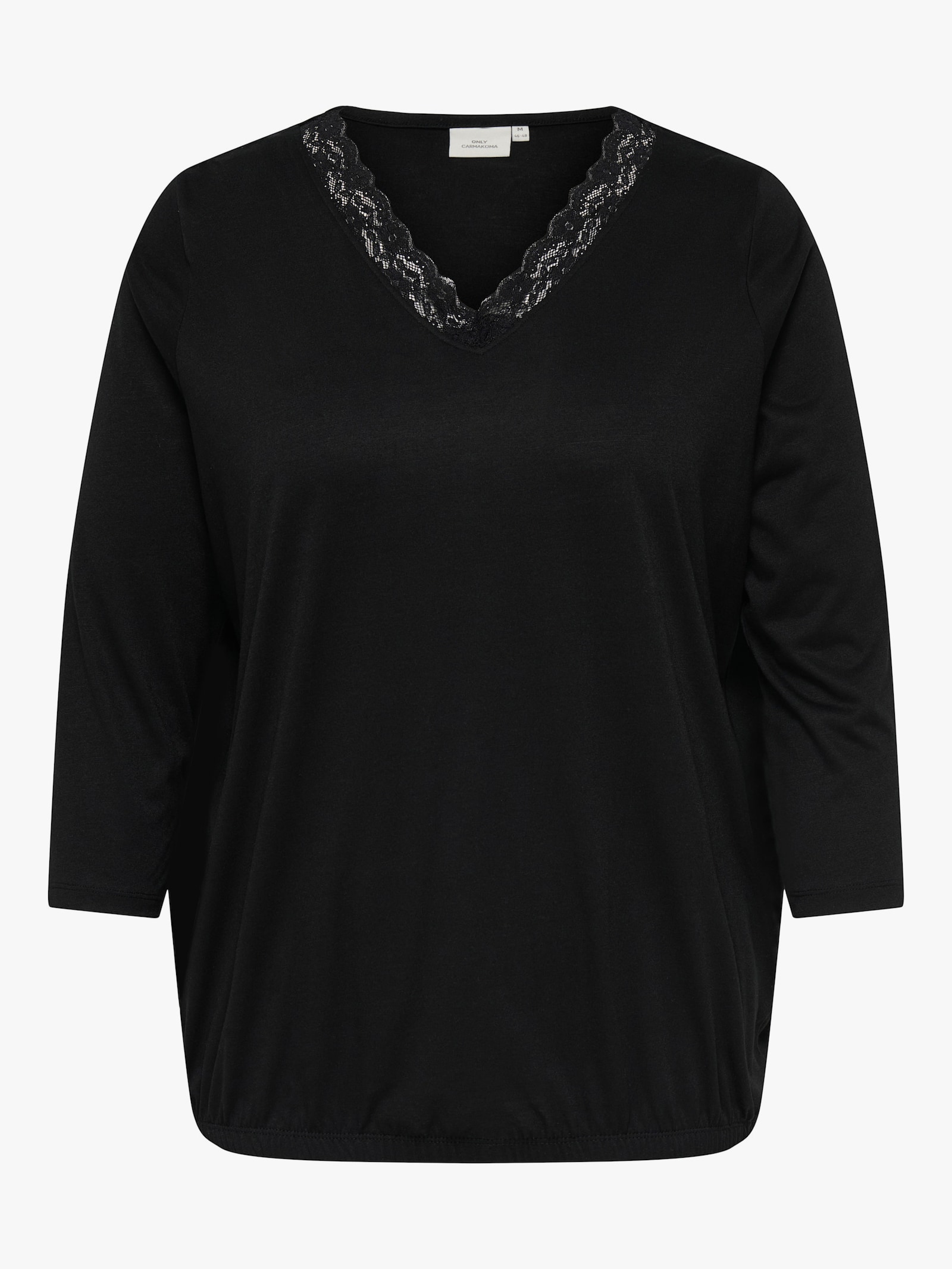 ONLY CARMAKOMA Langarmshirt - black