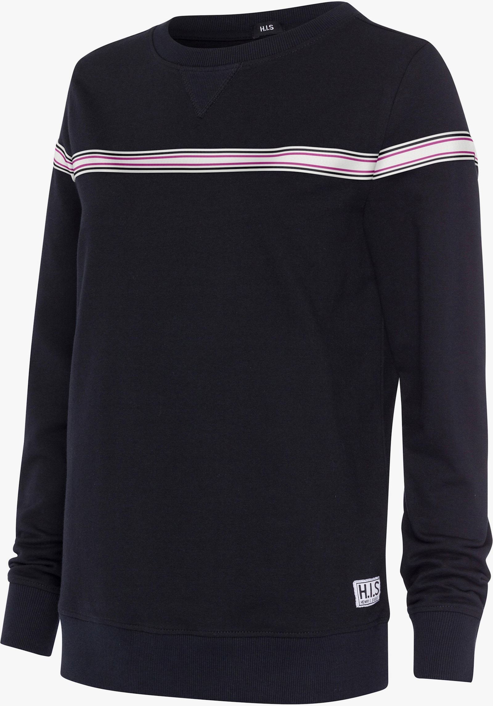 H.I.S Sweater - schwarz