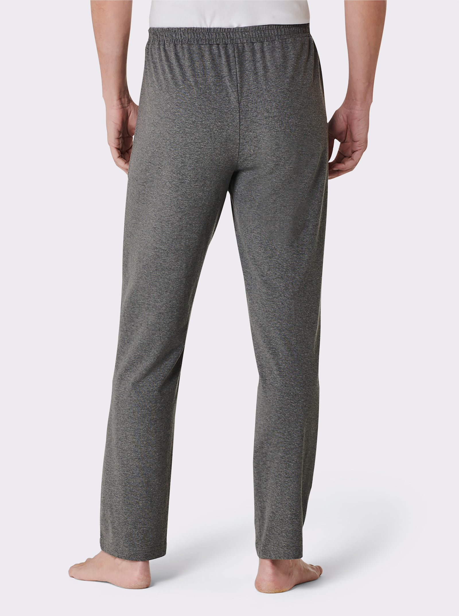 wäschepur men Lange broeken - jeansblauw + antraciet gemêleerd