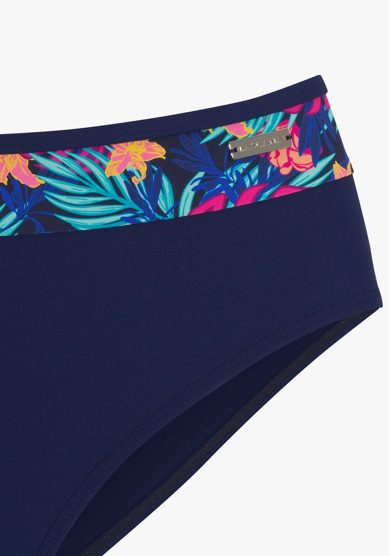 LASCANA Bikinibroekje - navy/pink bedrukt