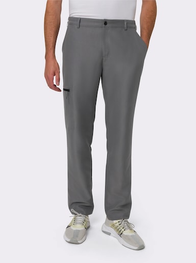Outdoorhose mit Cargotasche - anthrazit