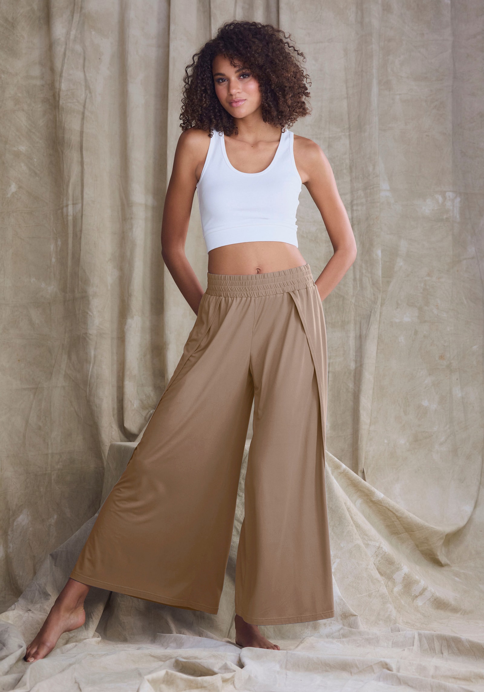 LASCANA Haremshose - taupe