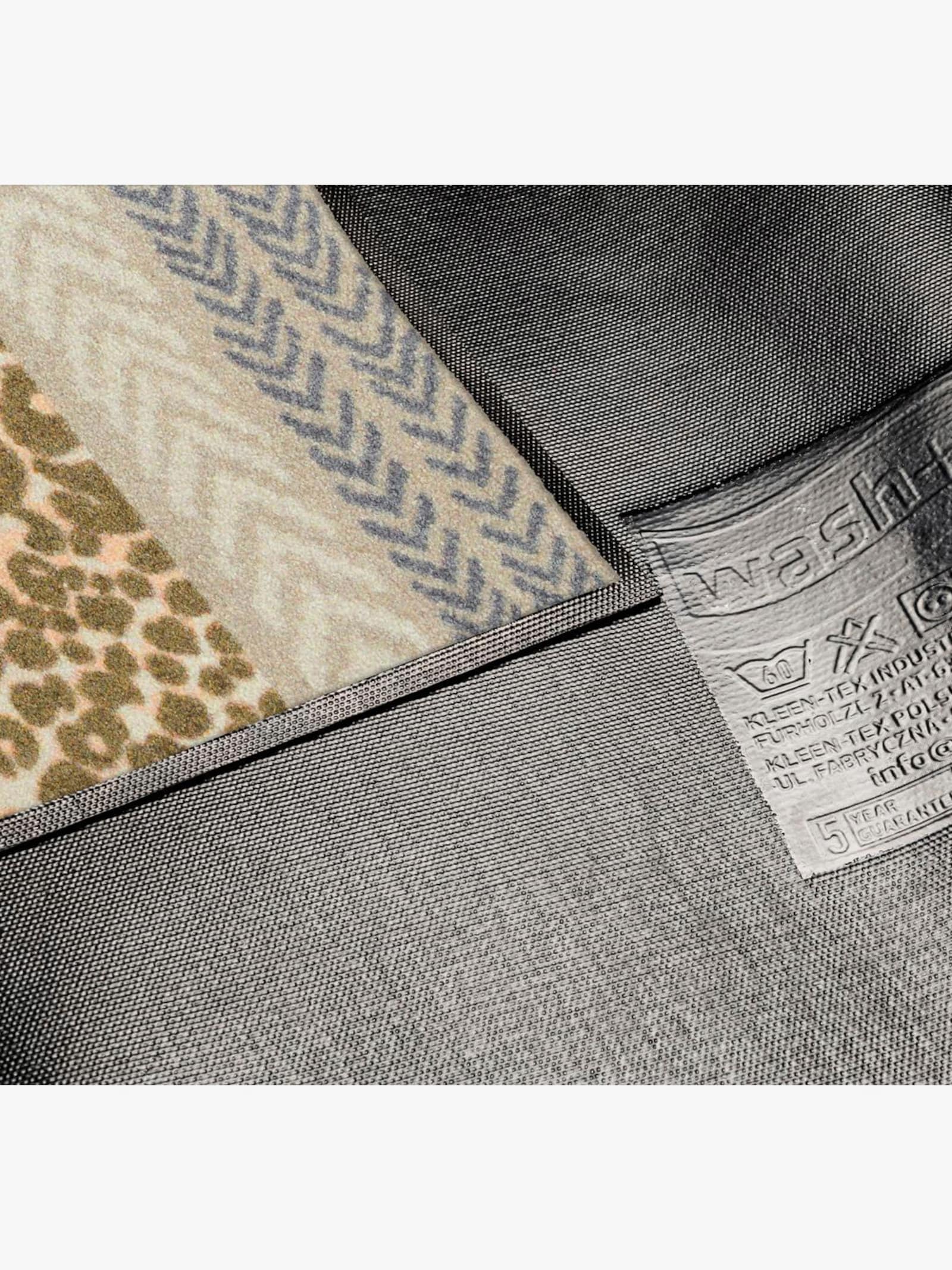 wash+dry by Kleen-Tex Fußmatte - braun-gemustert