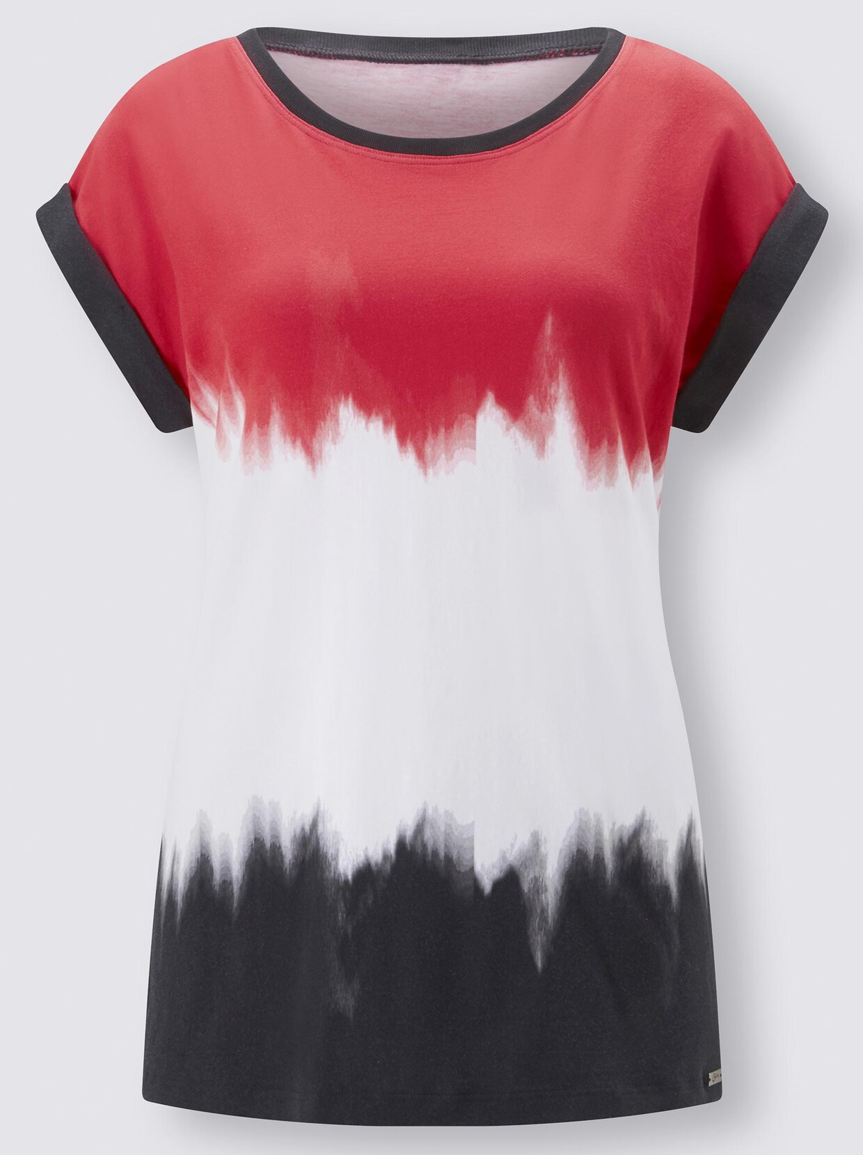 Cybele Shirt - rot-weiß-schwarz
