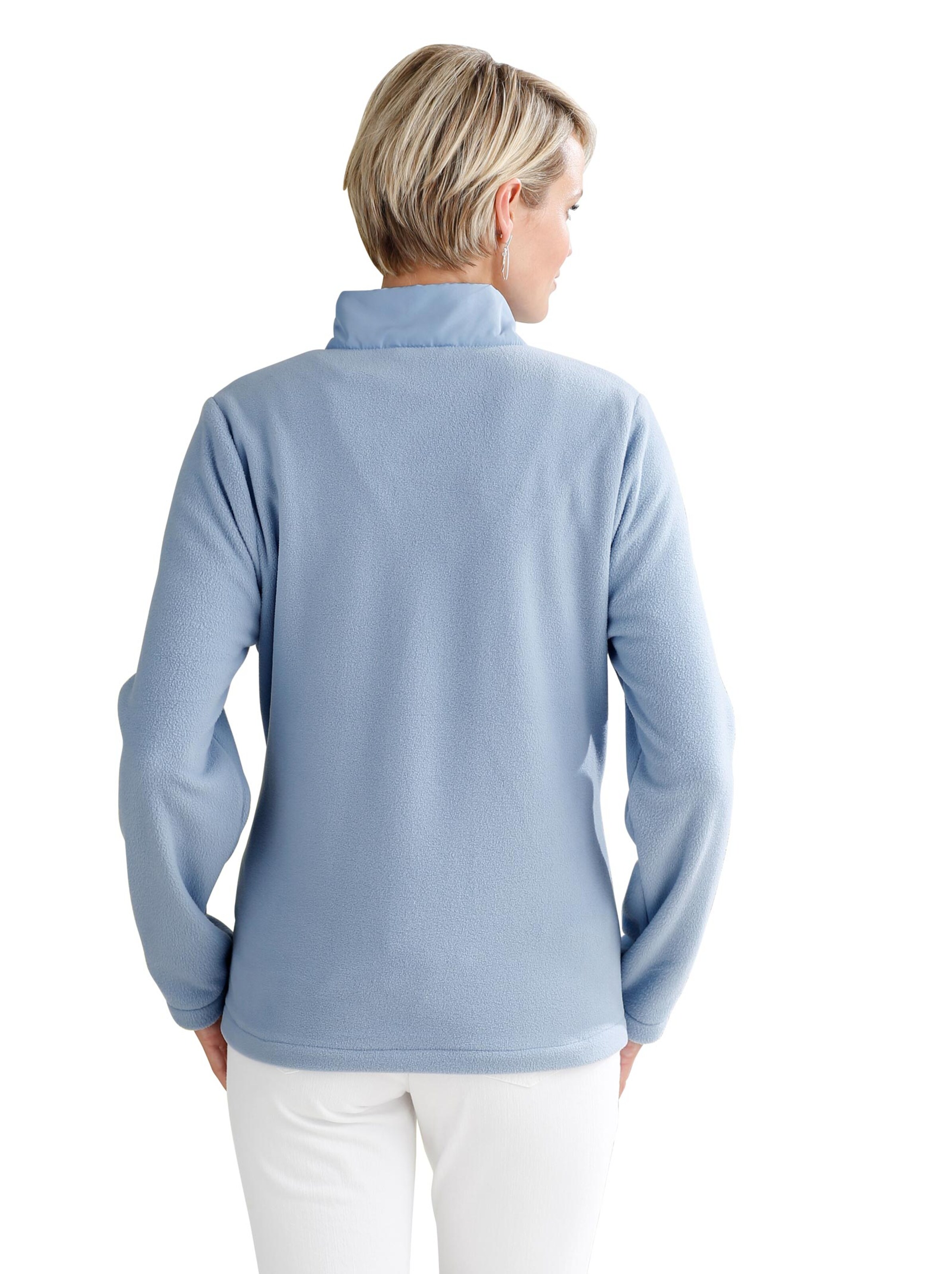 Fleece-Jacke - blau