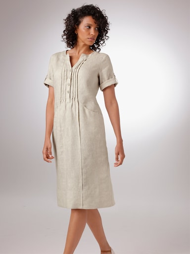 CREATION L PREMIUM Sommerkleid - sand-meliert
