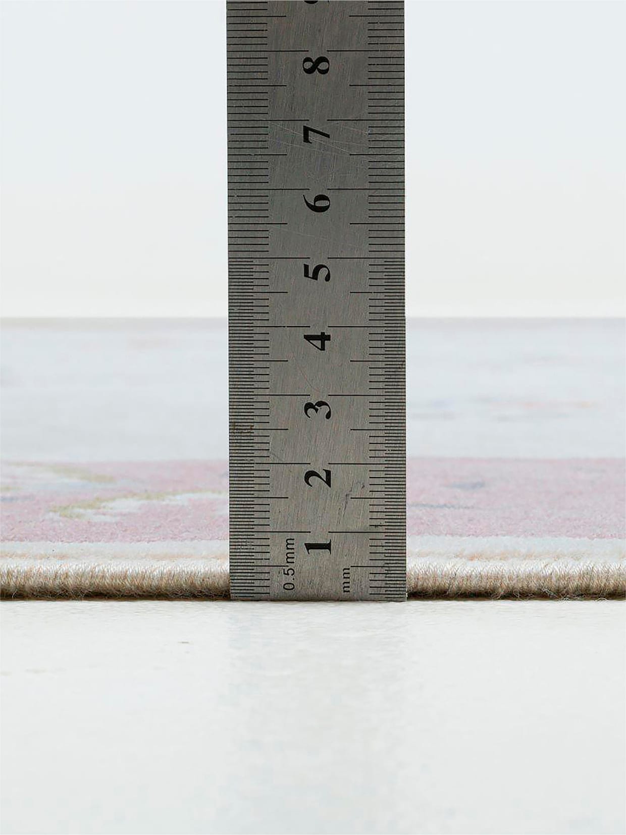 Theko Teppich - rosa