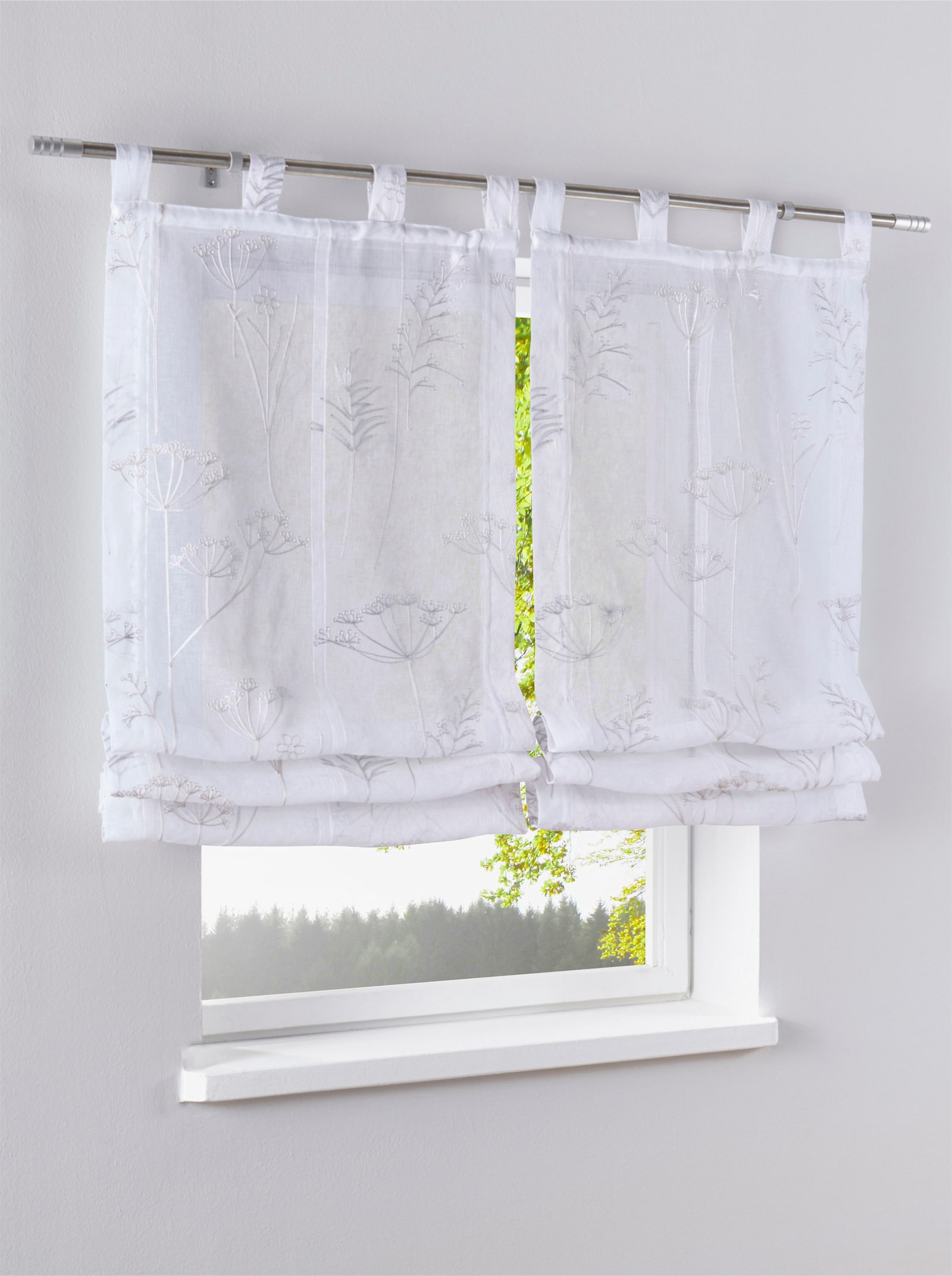 heine home Raffrollo - offwhite