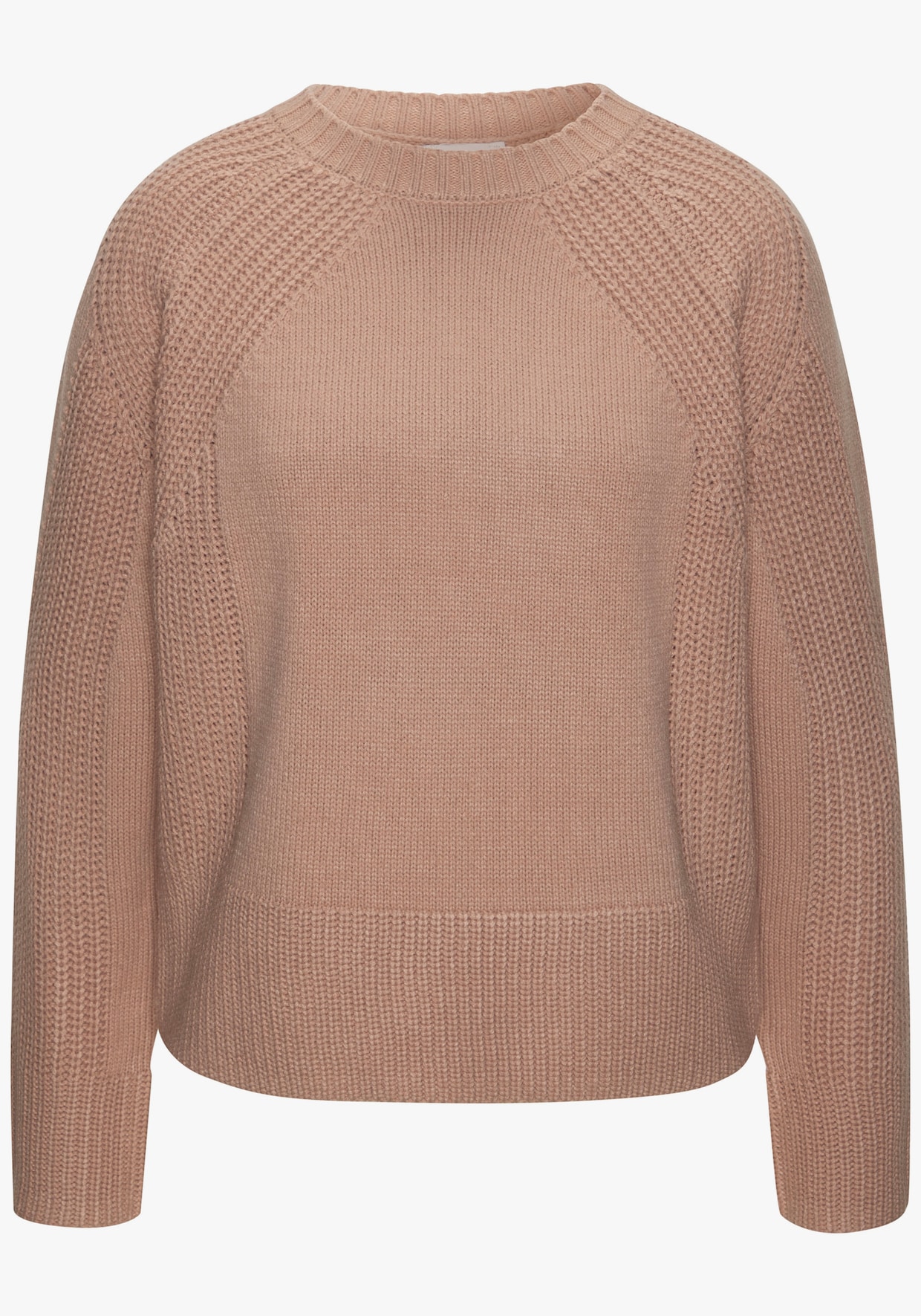 LASCANA Strickpullover - camelfarben