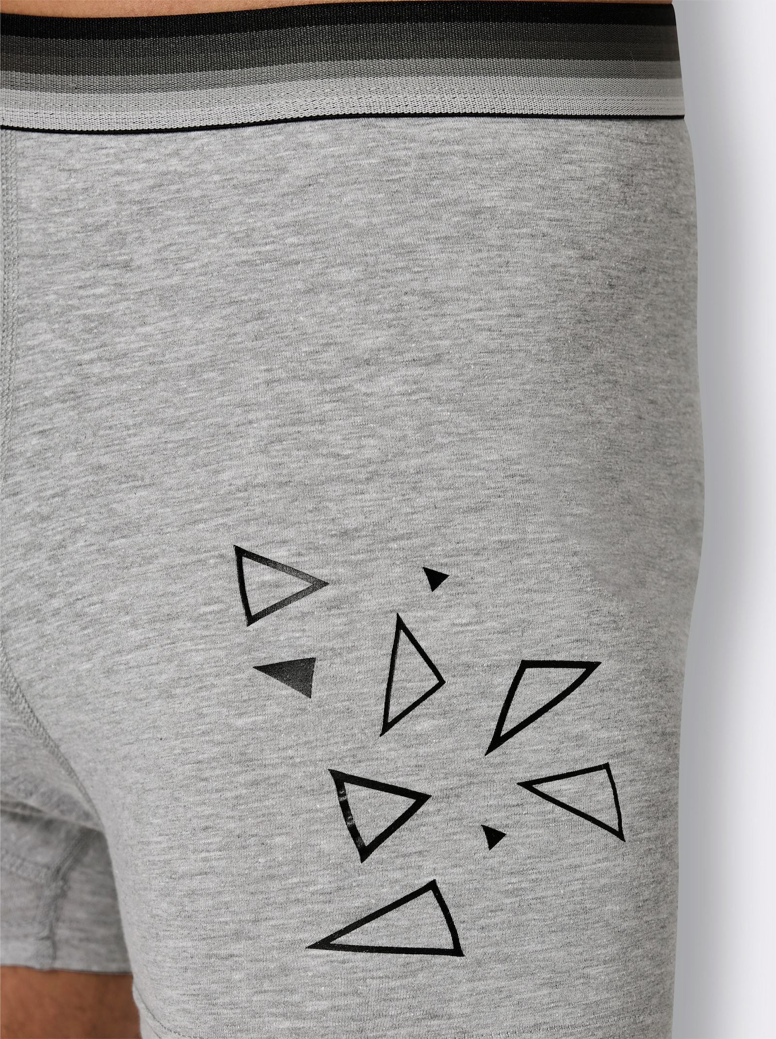 wäschepur men Pants - grau-meliert