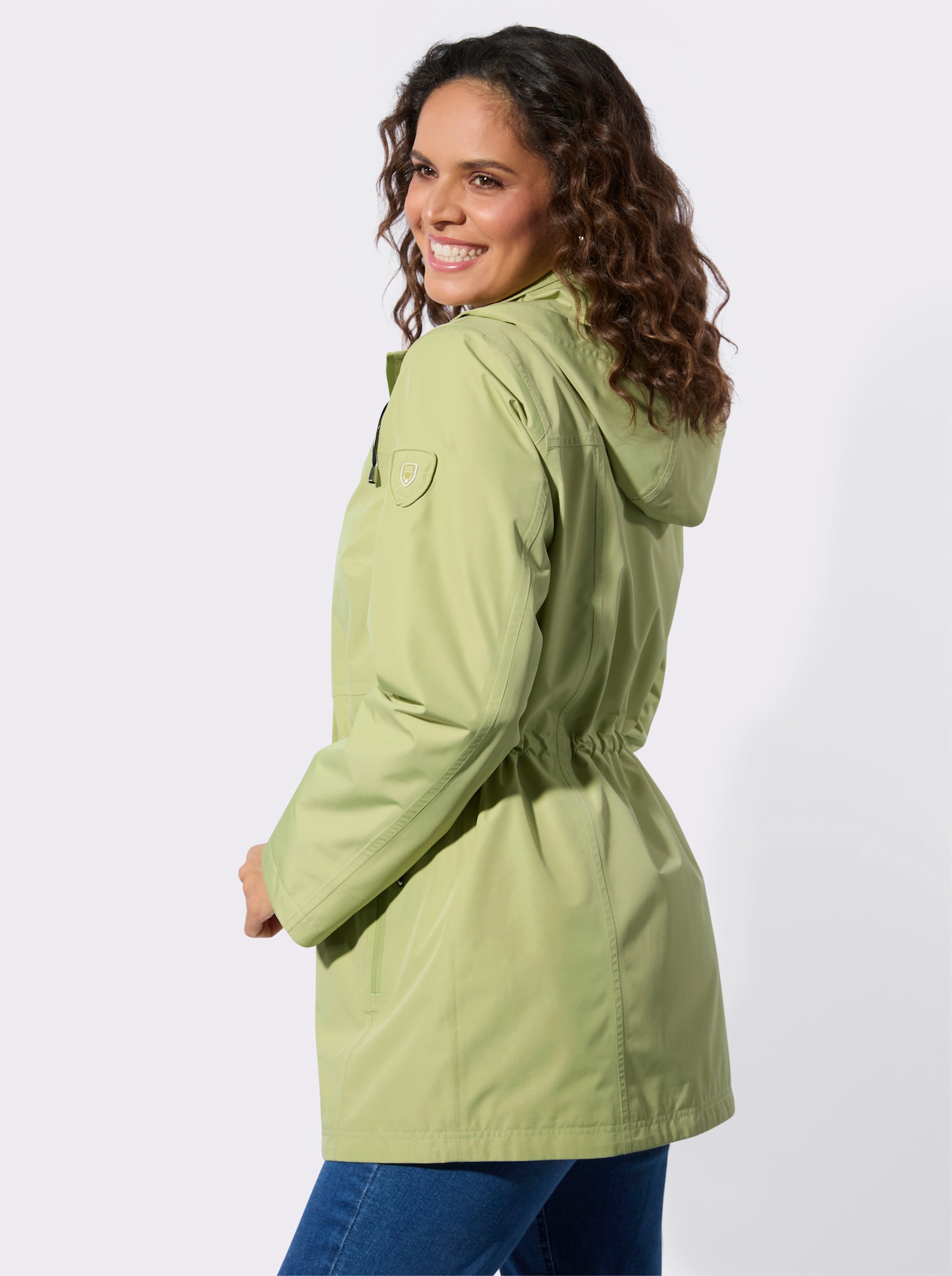 Funktionsjacke in wind- und wasserdichter Qualität - lindgrün