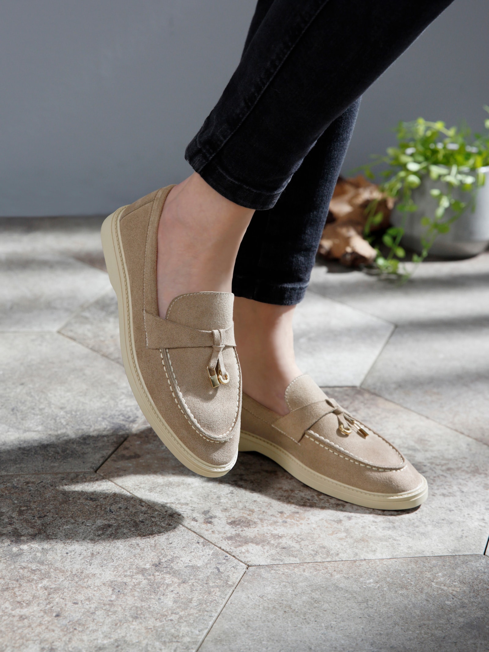 heine Slipper - sand