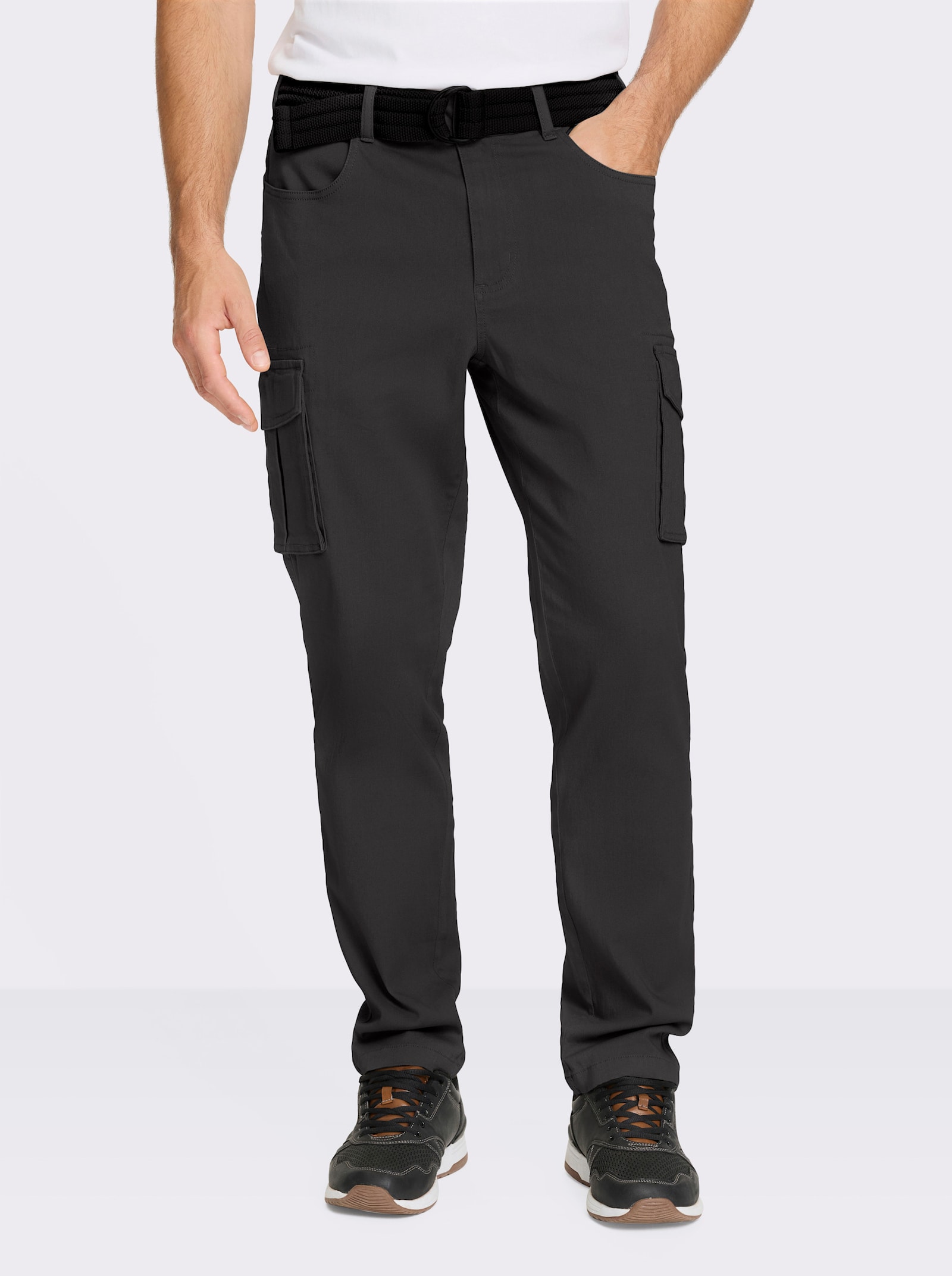 Catamaran Cargohose mit Klettverschluss-Taschen - graphit