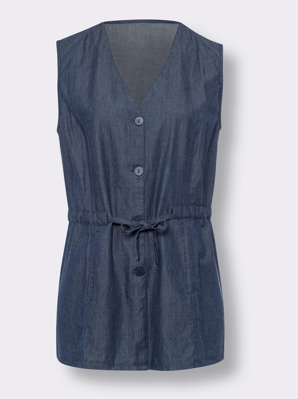 Lang vest - dark-blue