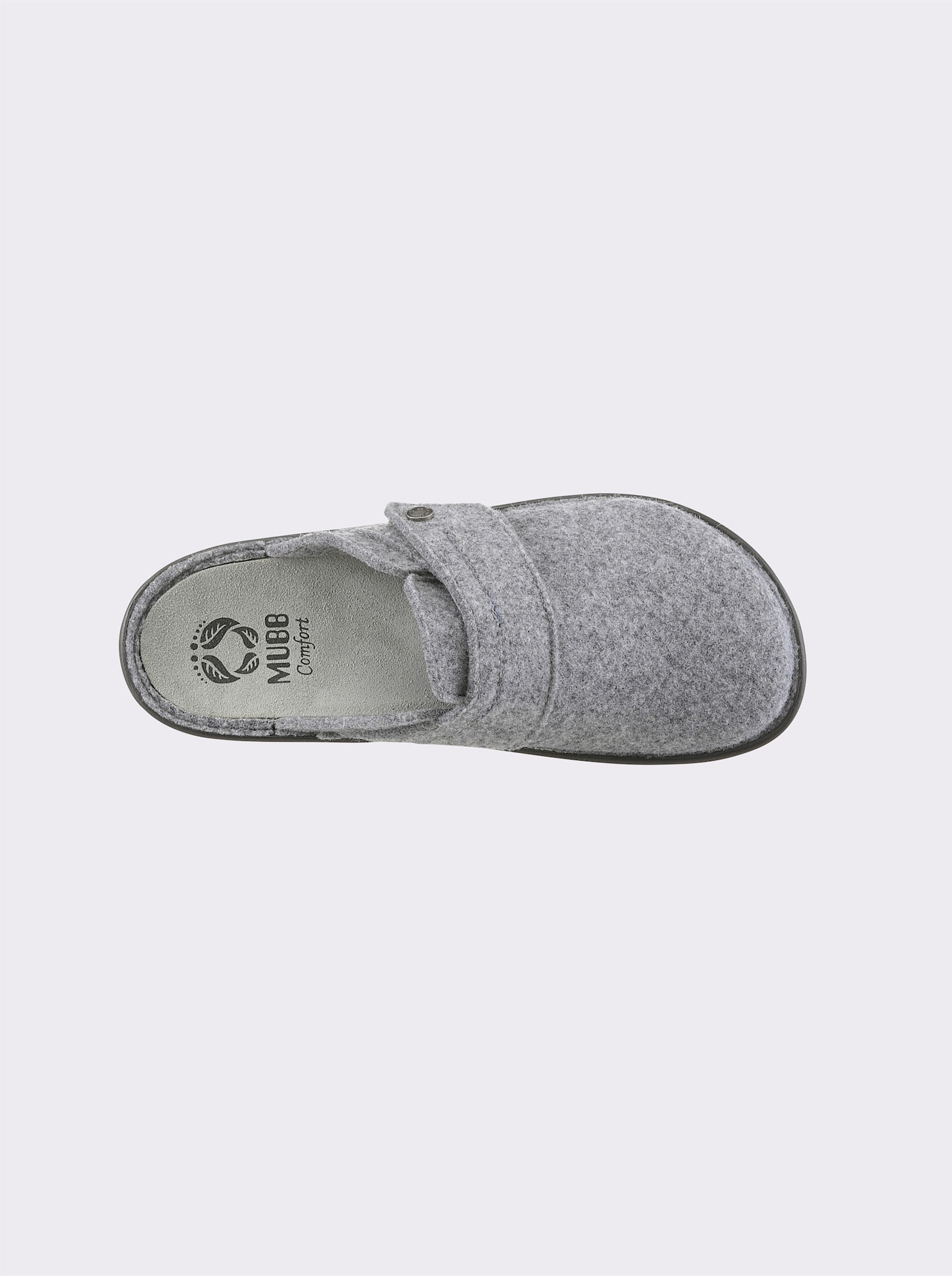 Mubb Pantoffel mit Trittdämpfung - grau