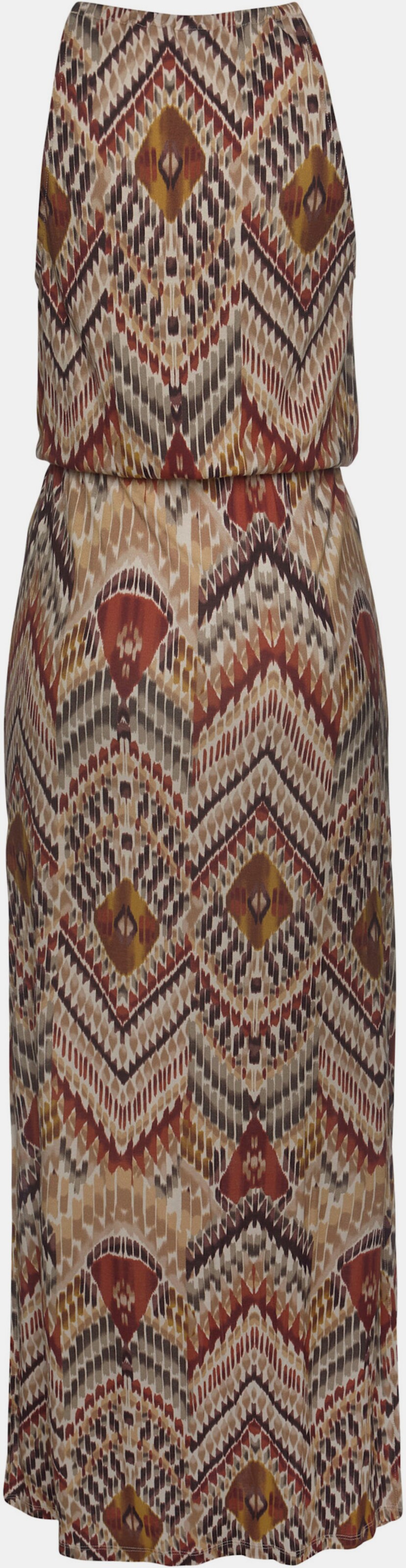 LASCANA Maxikleid - braun-bedruckt