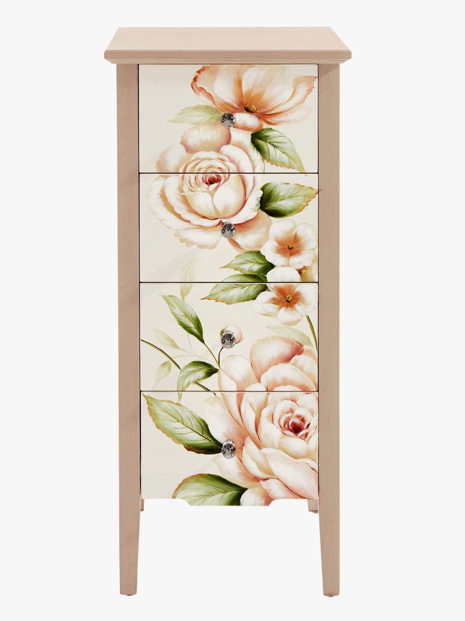 heine home Bijzetkastje - wit/roze