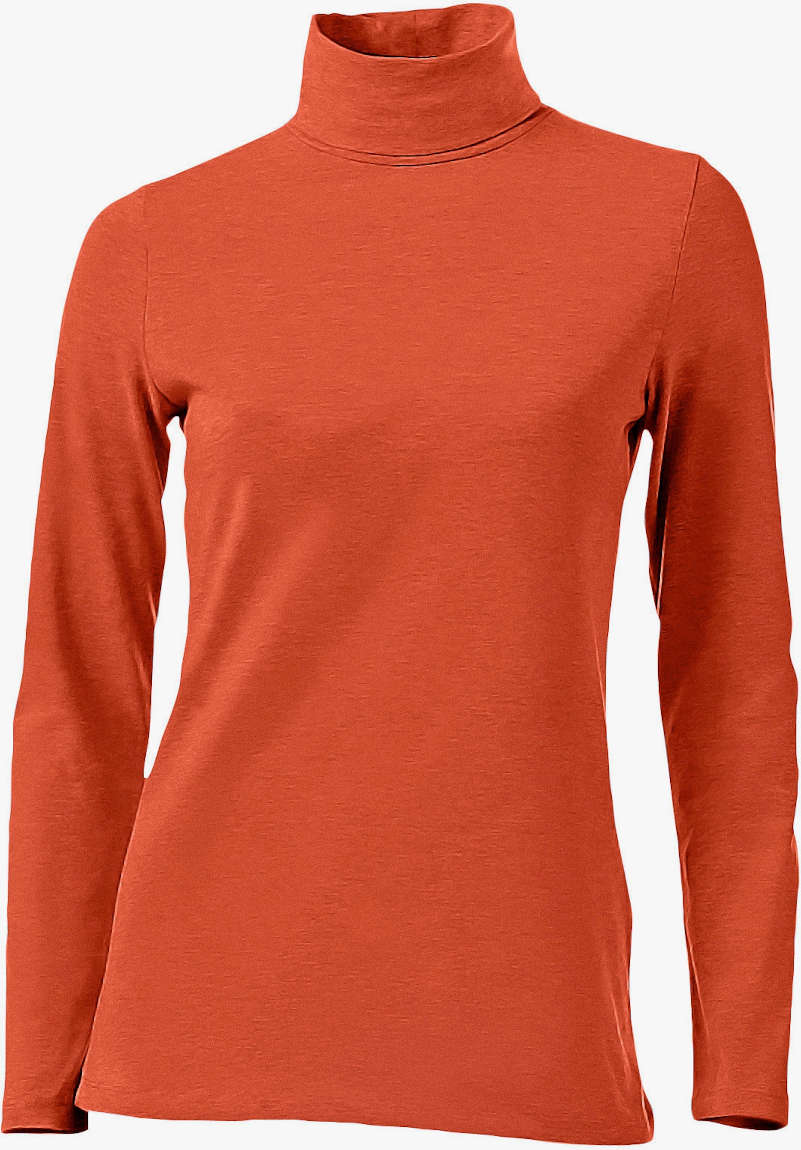heine Rollkragenshirt in figurbetonter Form - orange