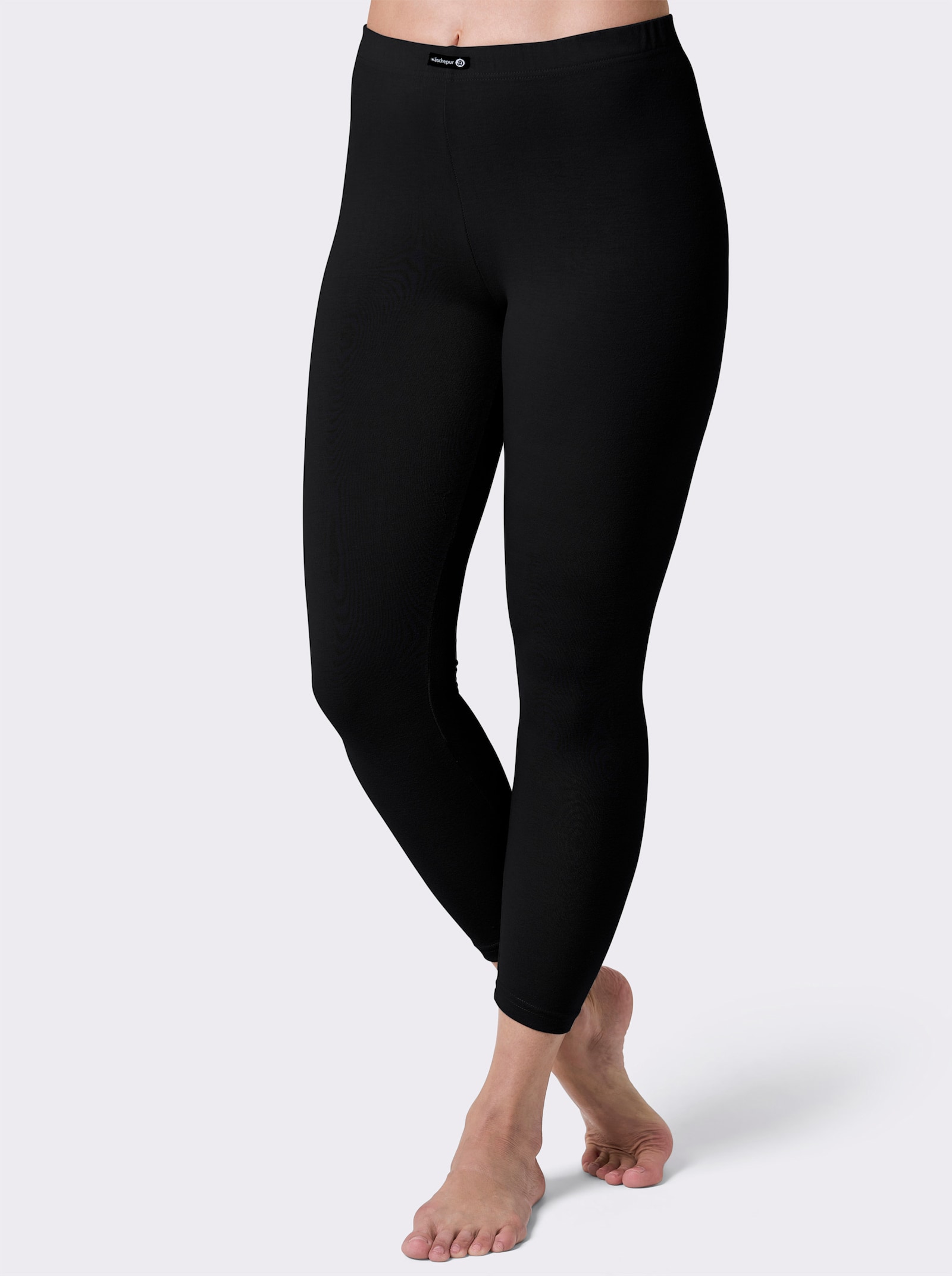 wäschepur Leggings - schwarz
