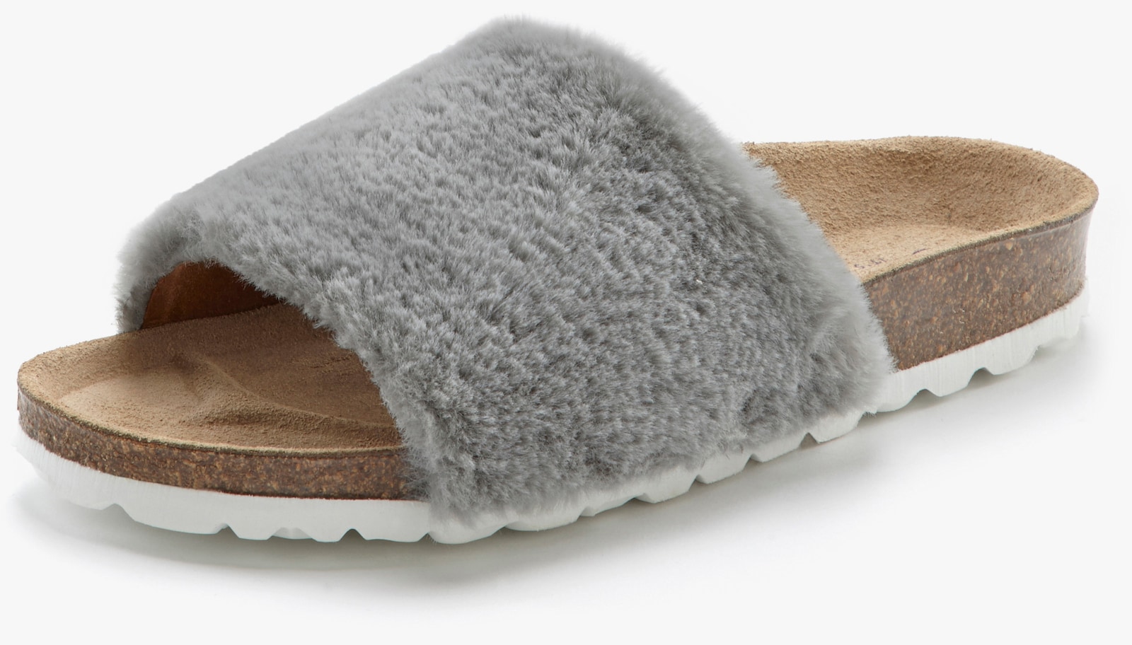 LASCANA Hausschuh - grau