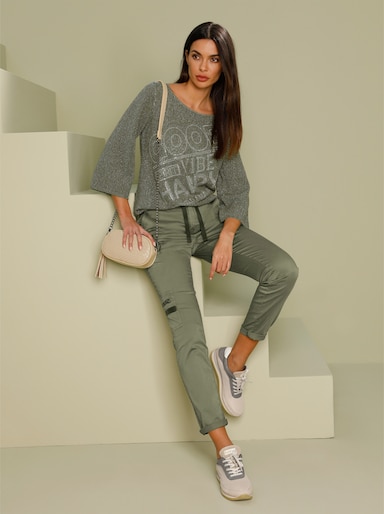 heine Pullover - kaki