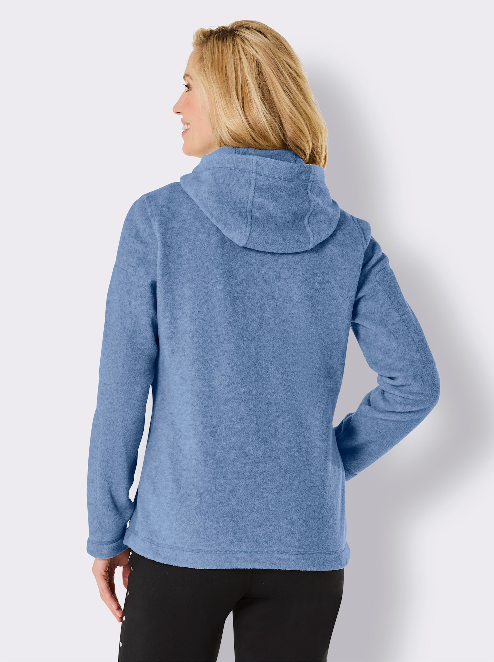 Catamaran Sports Fleecejacke mit 5 Taschen - himmelblau