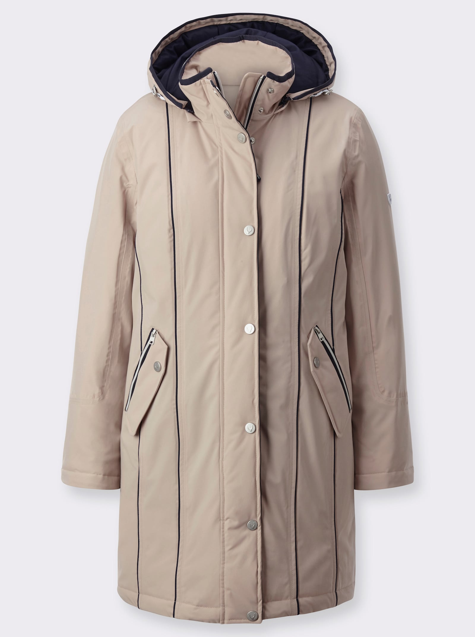 Funktionsparka in Microfaser-Qualität - sesam