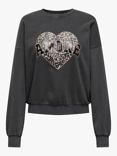 ONLY CARMAKOMA Sweatshirt - phantom print:amour