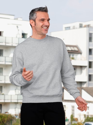 Fruit of the Loom Sweatshirt - grau-meliert