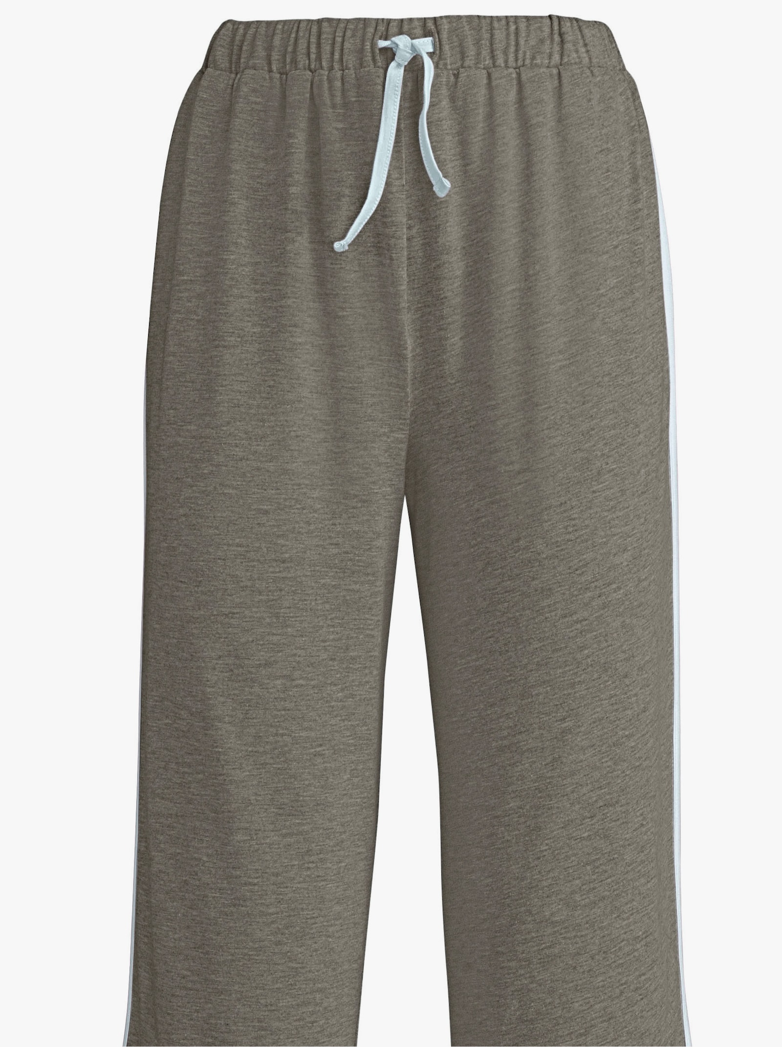 Caprihose in Interlock-Qualität - khaki