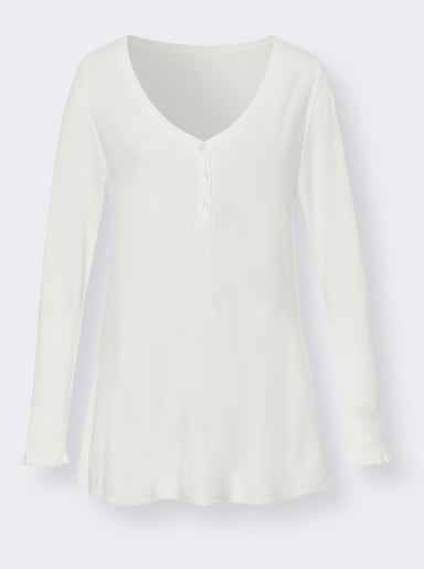 heine Longpullover - ecru