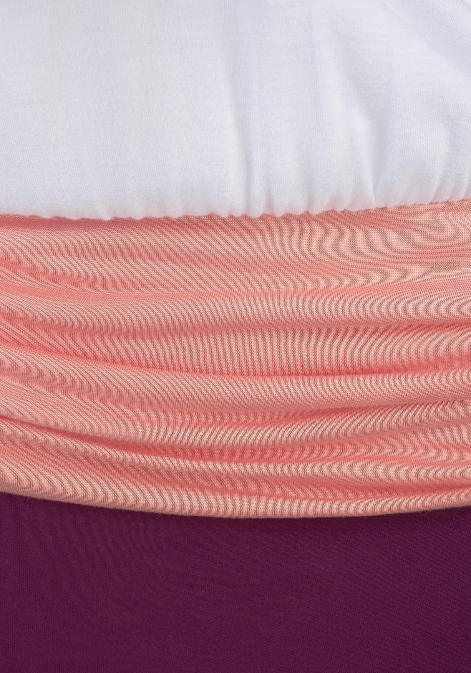 Beachtime Strandkleid - bordeaux-apricot