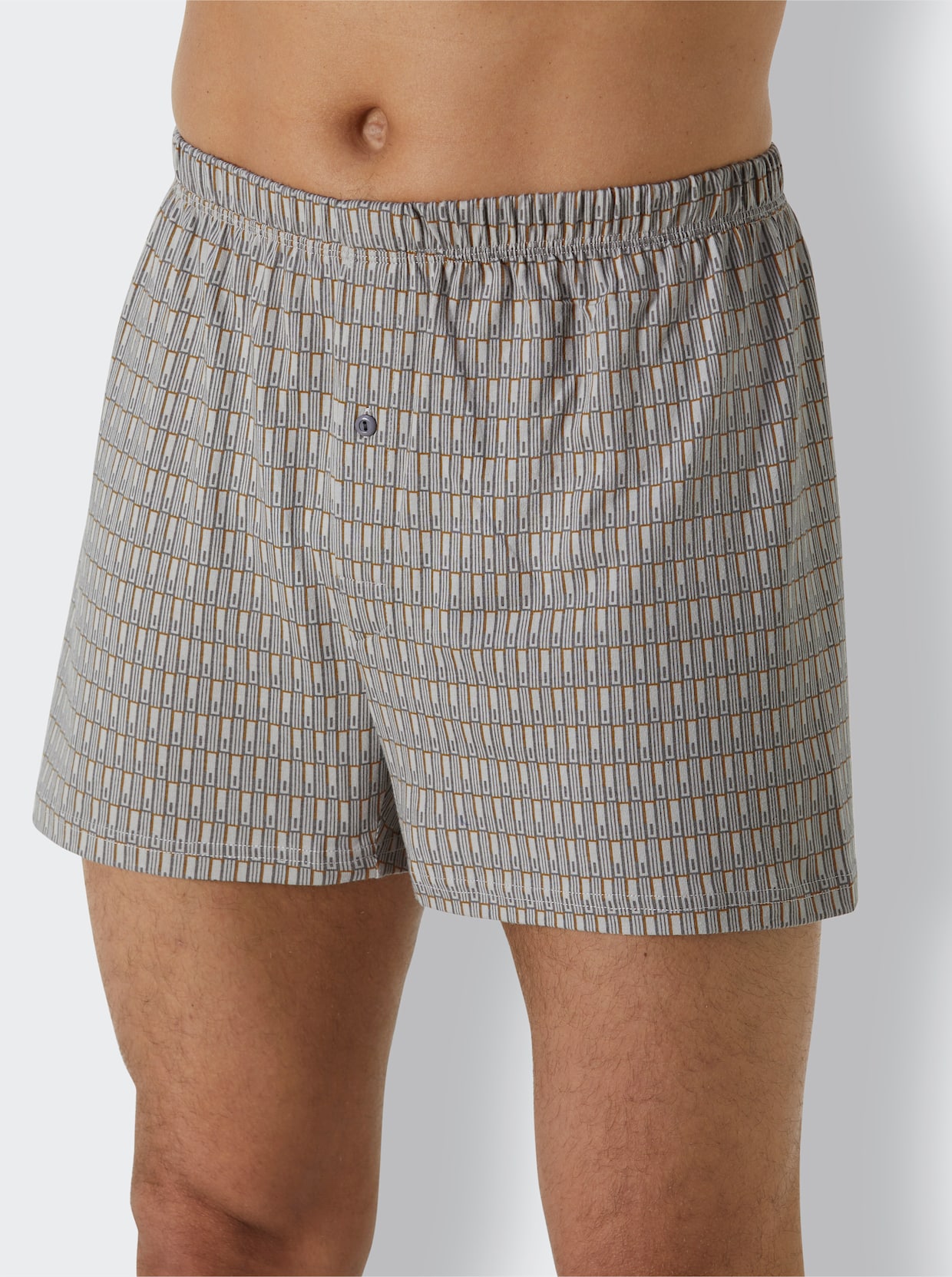 KINGsCLUB Boxershorts - grau-bedruckt