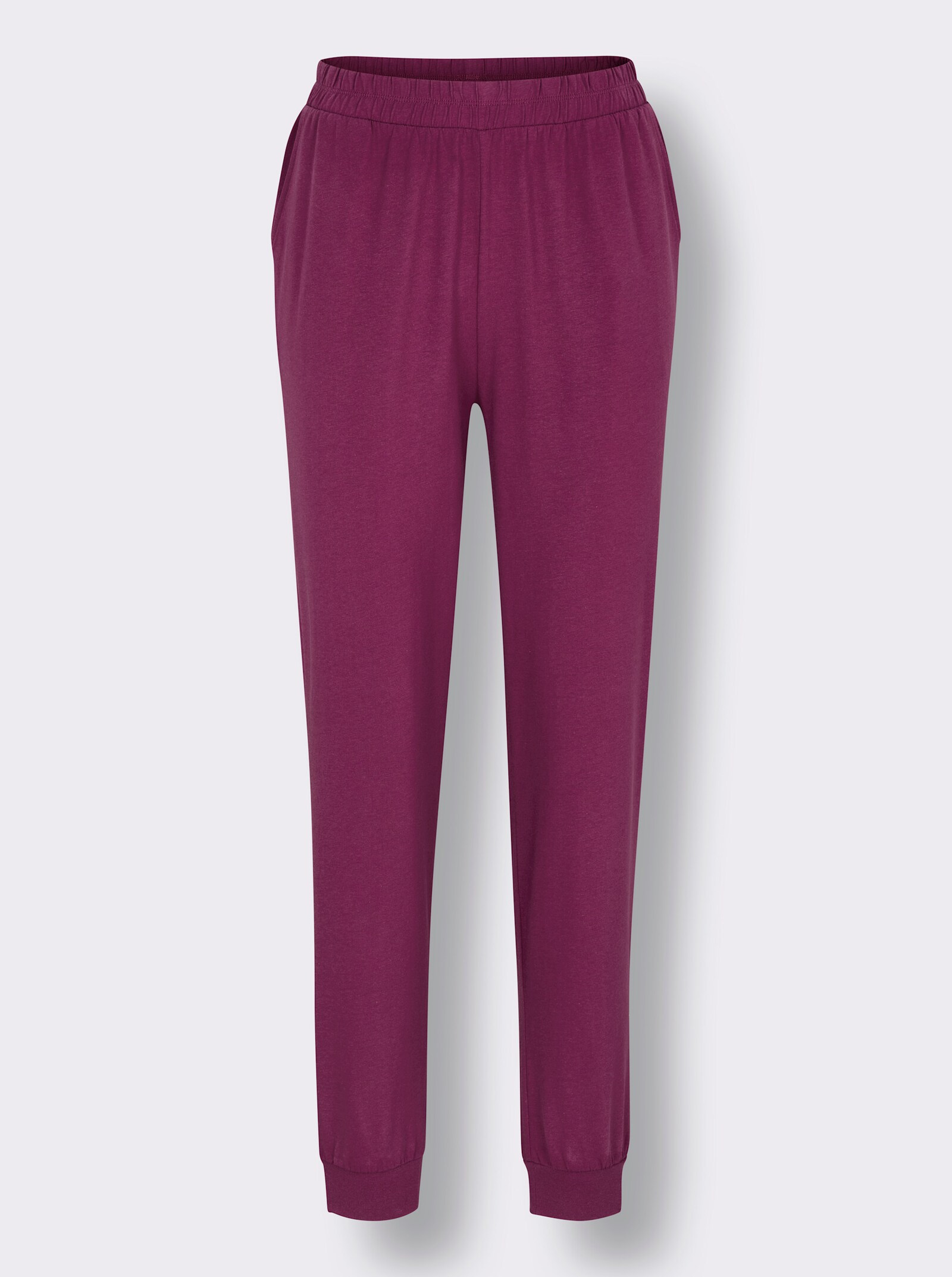 feel good Dehnbund-Hose im 2er-Pack - marine + malve