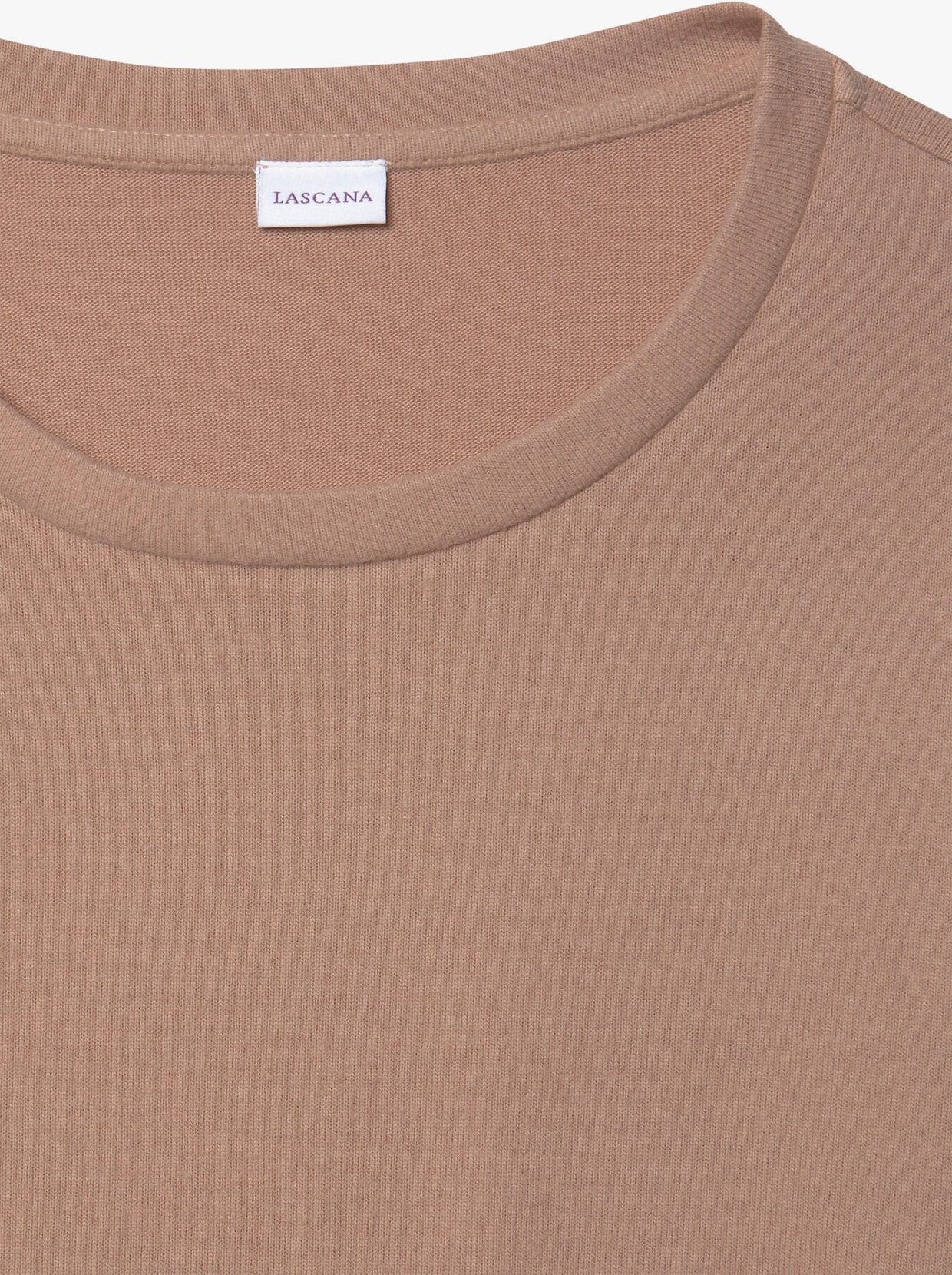 LASCANA Gebreide pullover - taupe